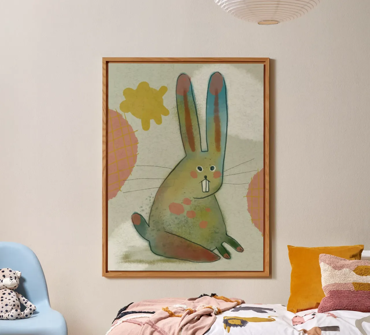 Bunny alluminio dibond da Artsy Bessy