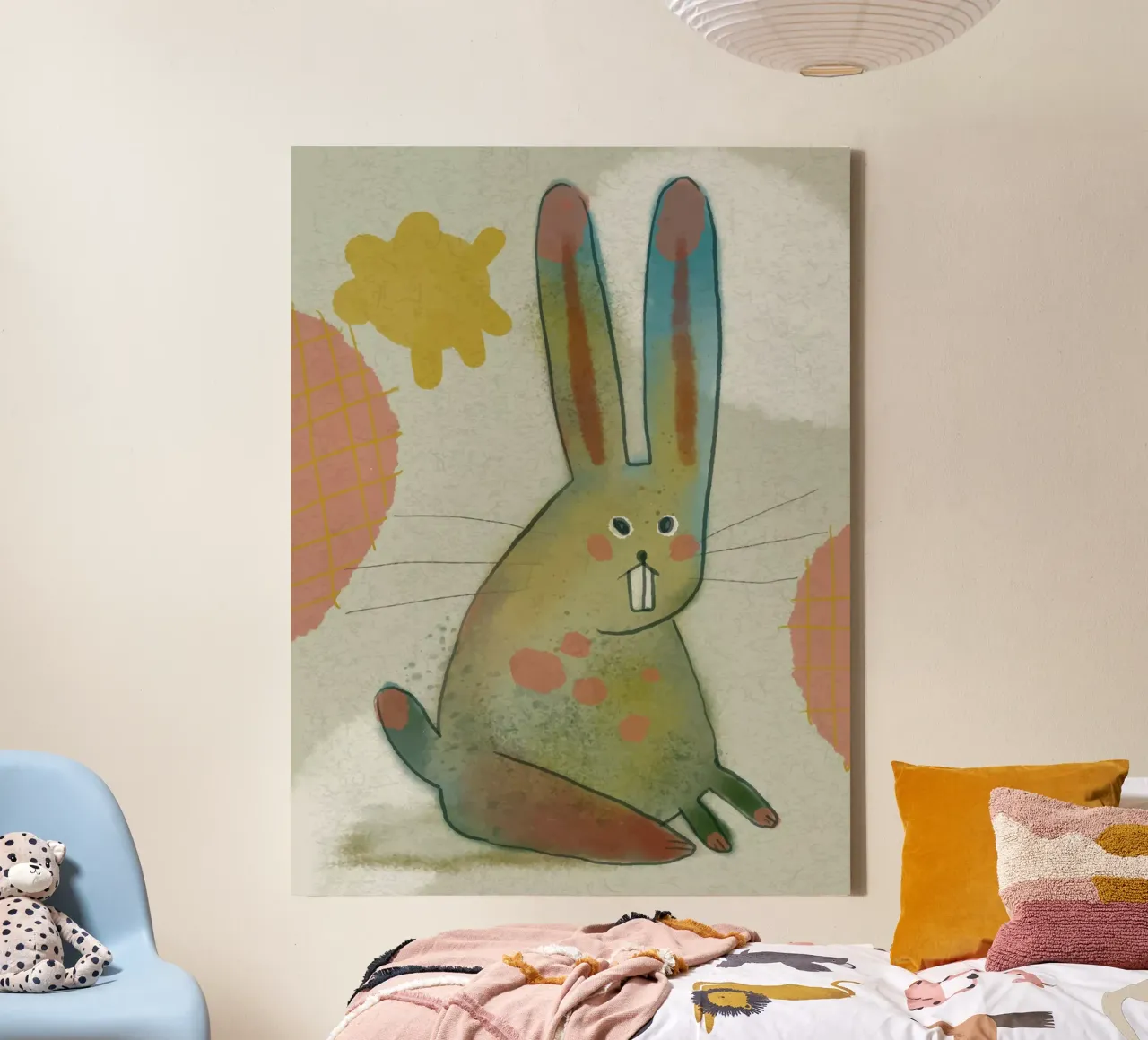 Bunny tela da Artsy Bessy