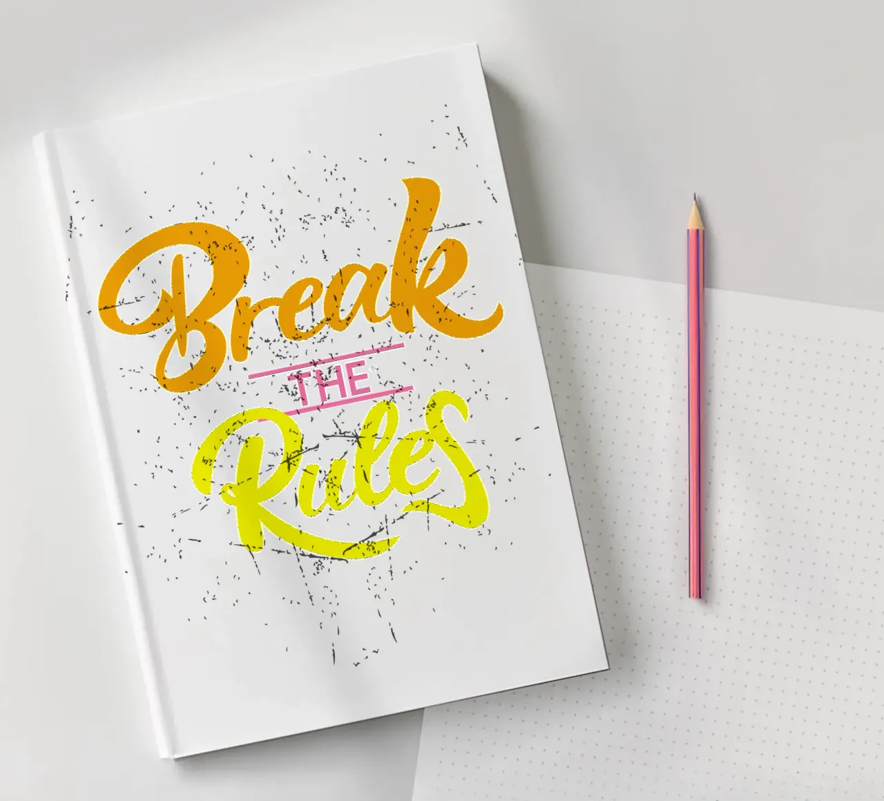 Break The Rules notebook by Cute