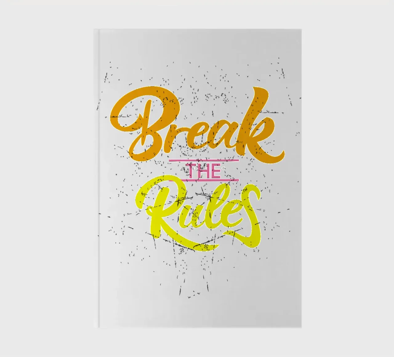 Break The Rules notebook by Cute
