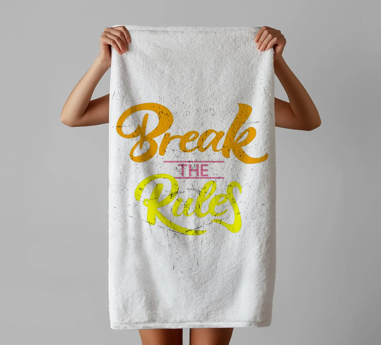 Break The Rules towel by Cute