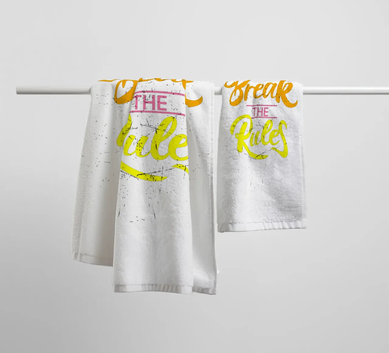 Break The Rules towel by Cute