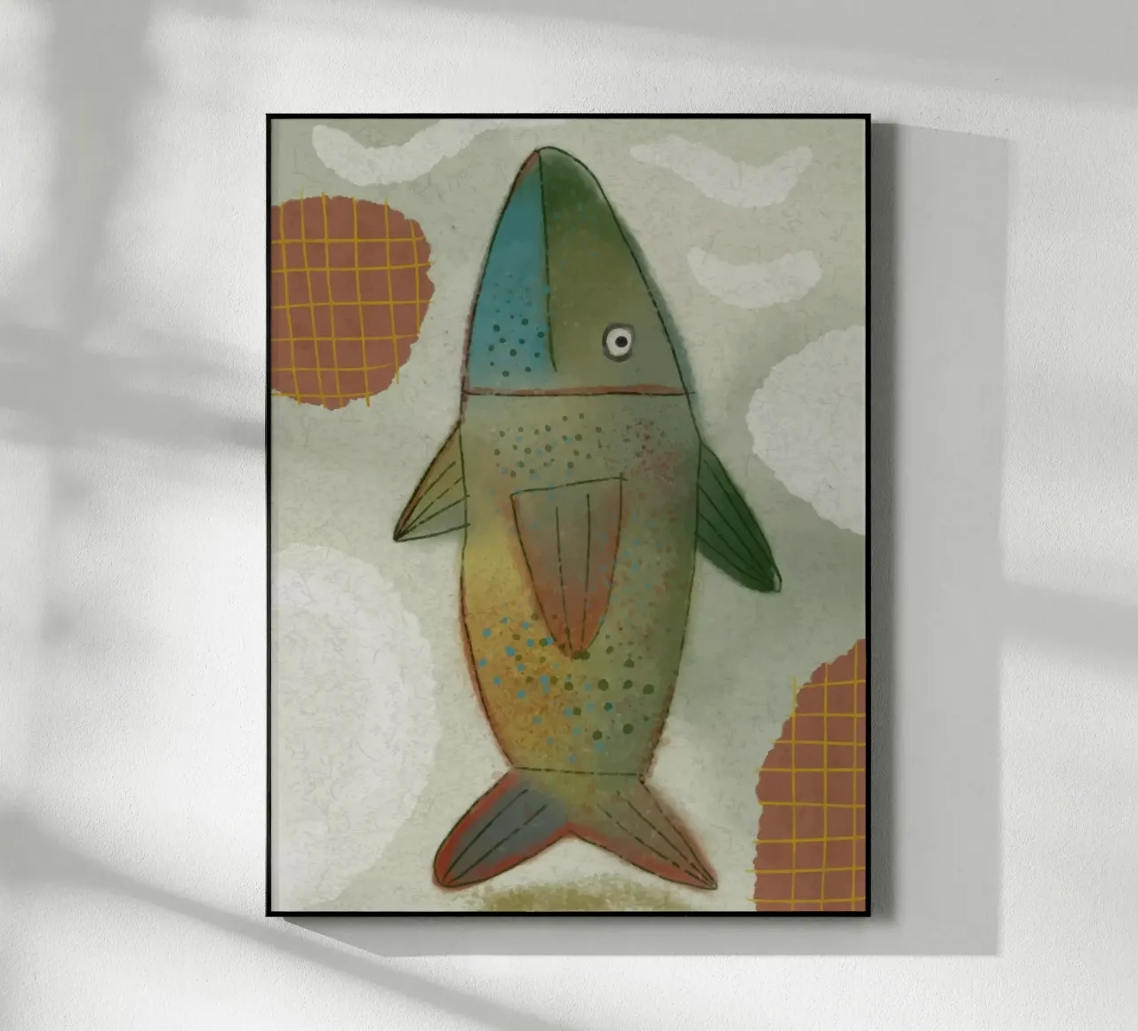 Fish plexiglass da Artsy Bessy