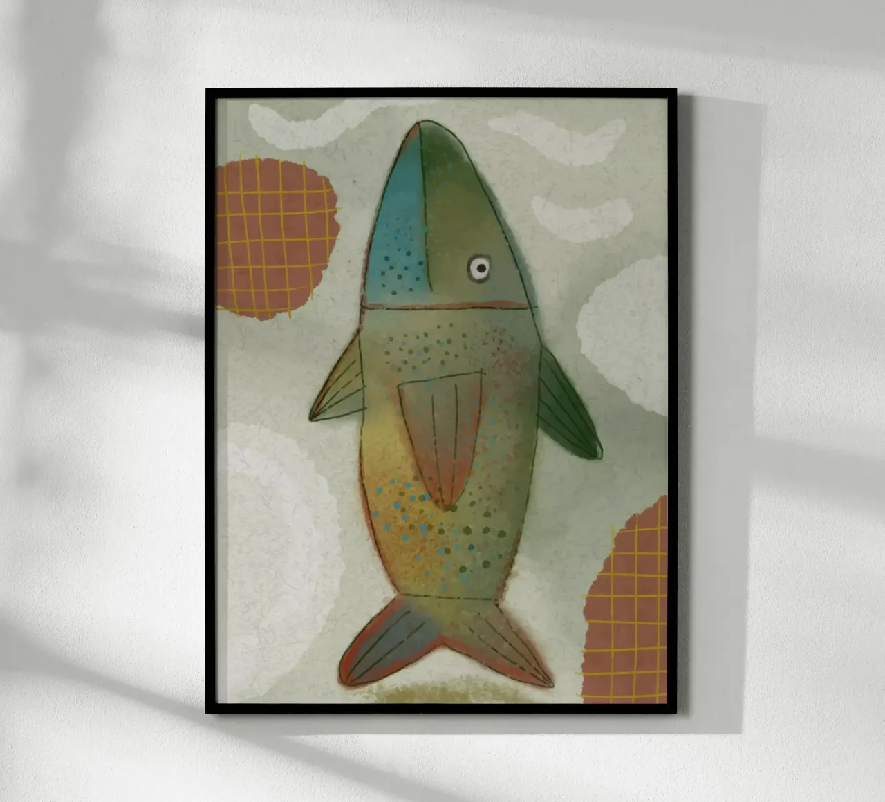 Fish carta hahnemühle da Artsy Bessy