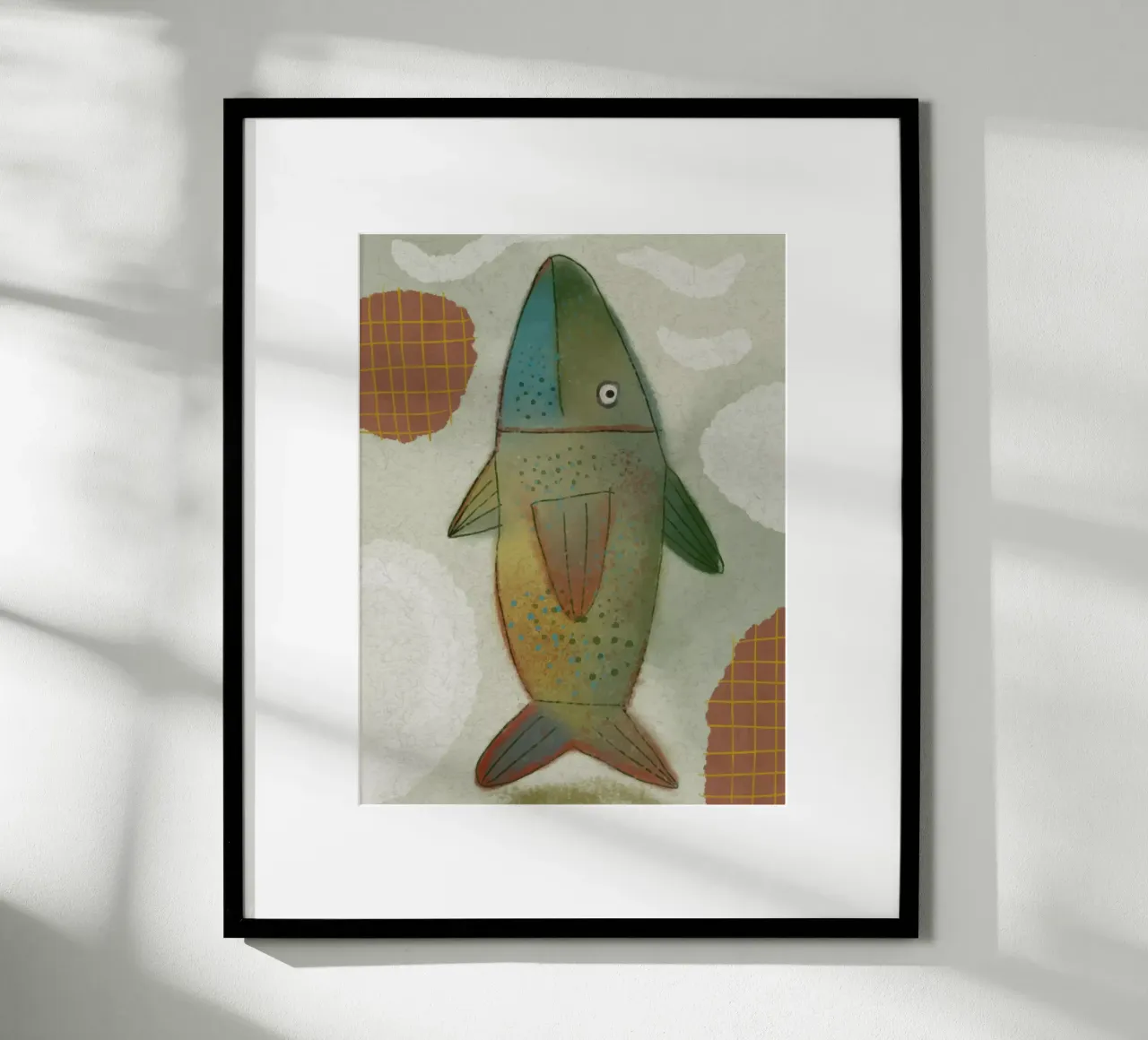 Fish carta hahnemühle da Artsy Bessy