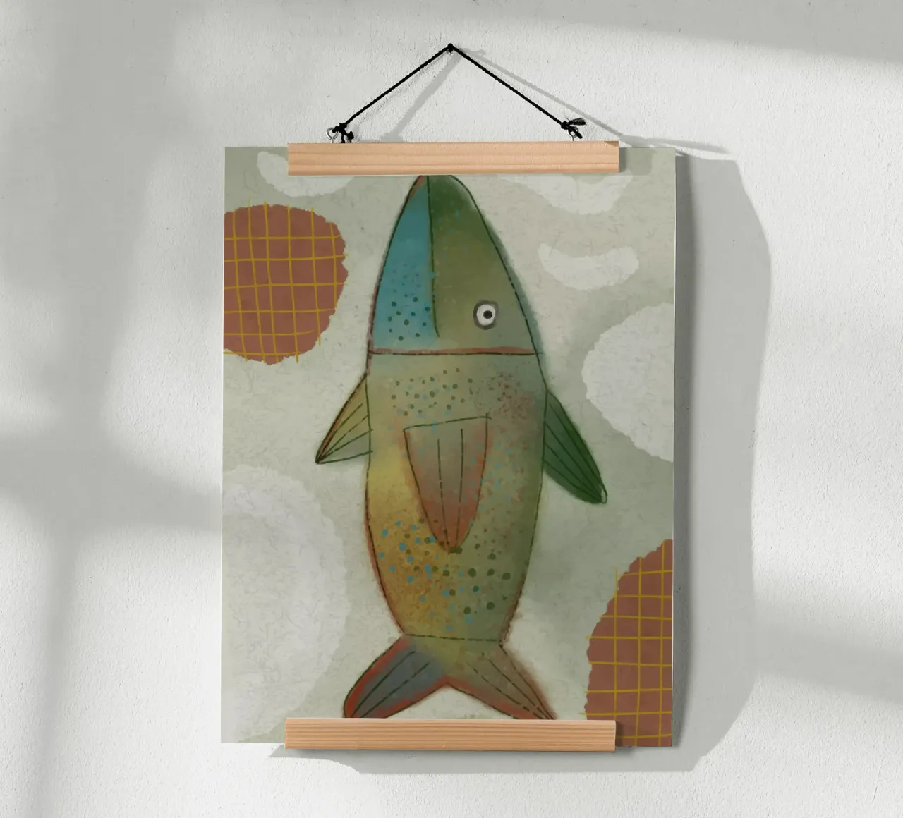 Fish poster by Artsy Bessy
