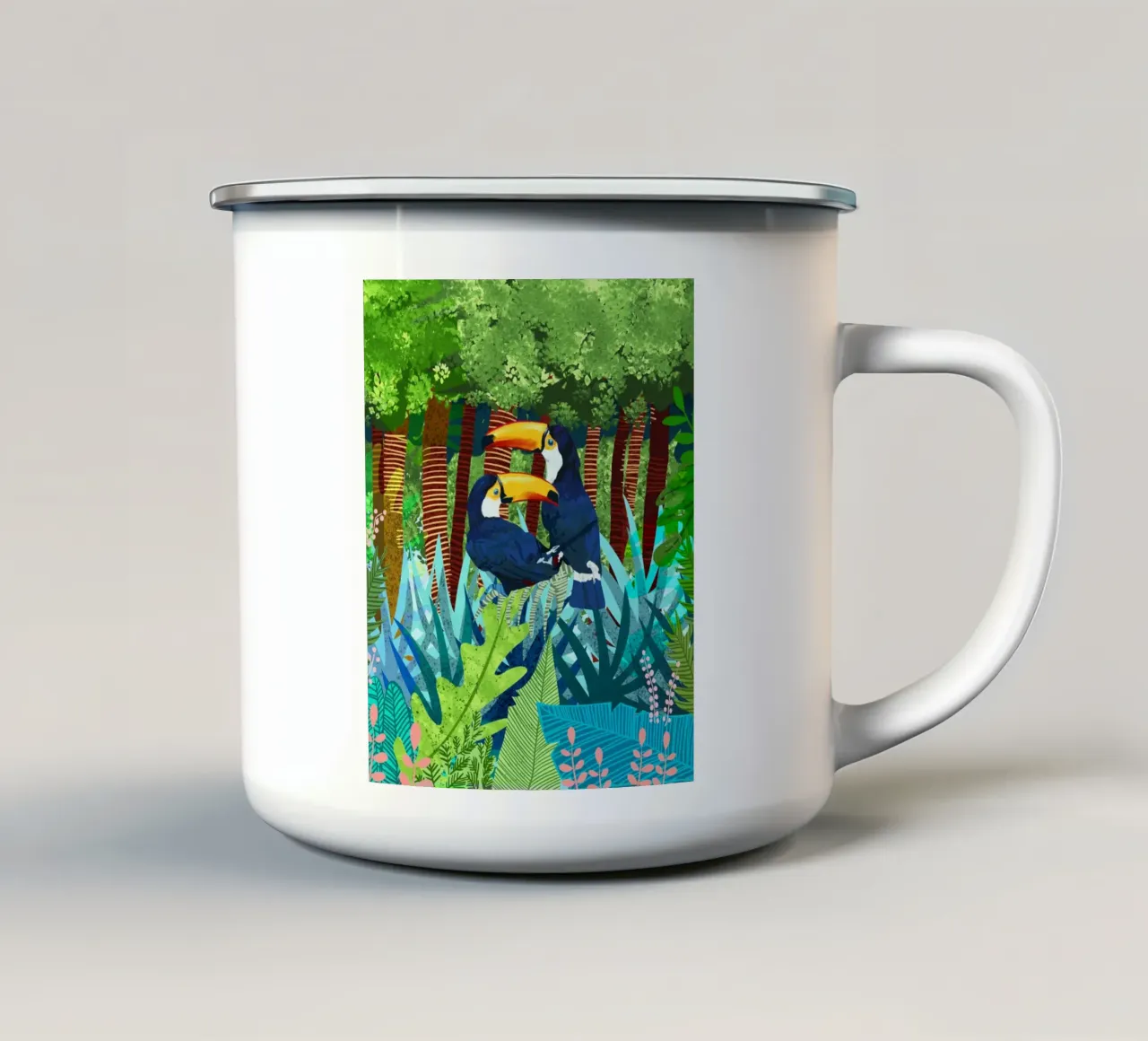 Tucani tazza in smalto da 83oranges