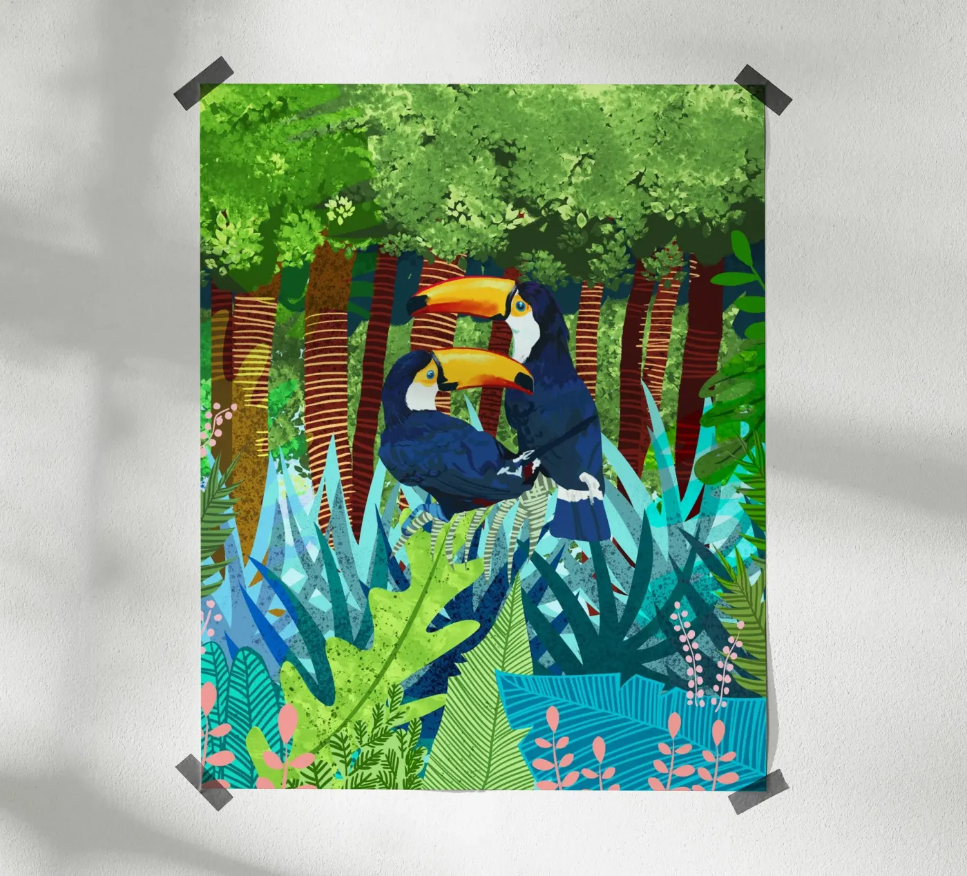 Tukane Poster von 83oranges.com