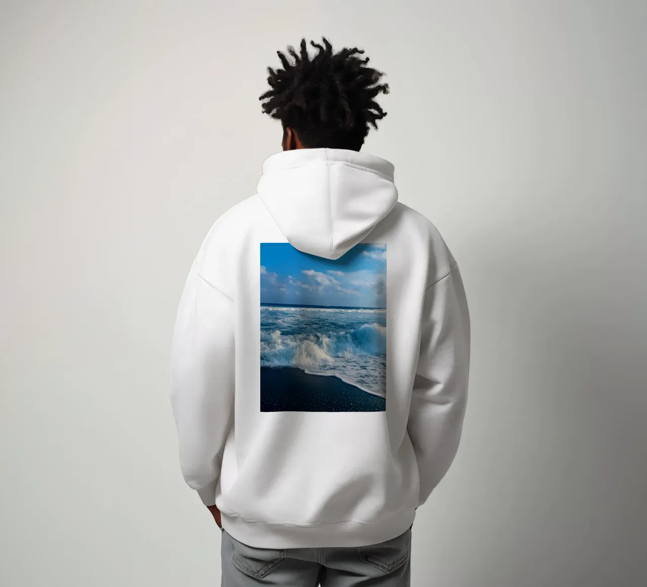 spiaggia felpa con cappuccio da Maraza