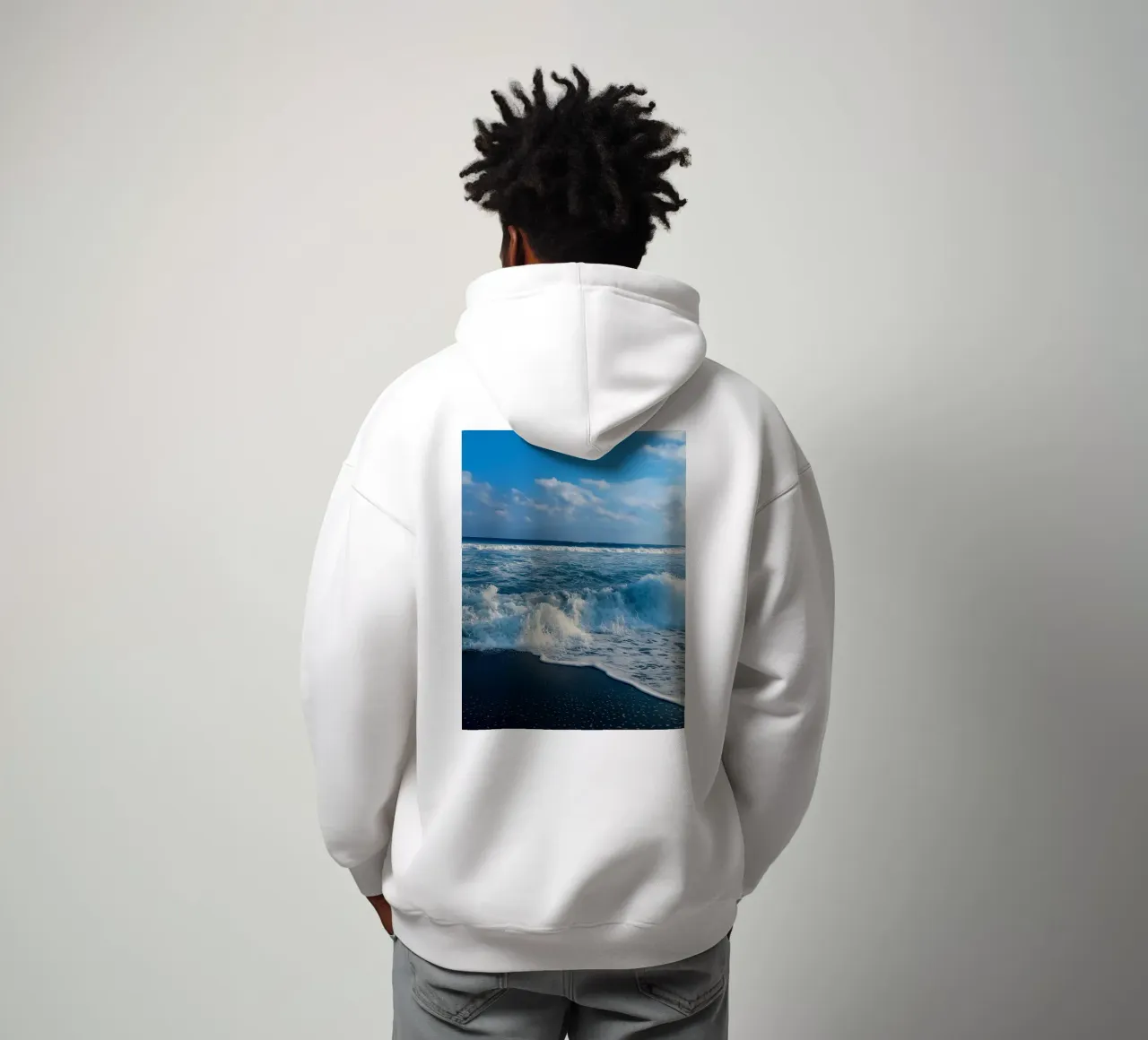 spiaggia felpa con cappuccio da Maraza