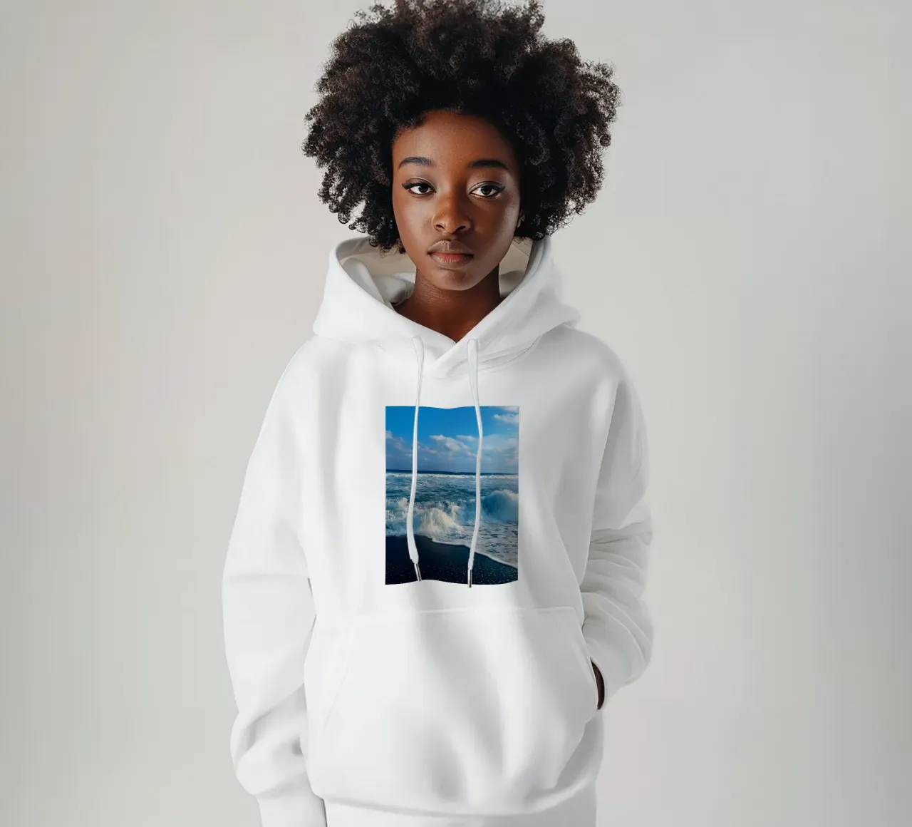 spiaggia felpa con cappuccio da Maraza