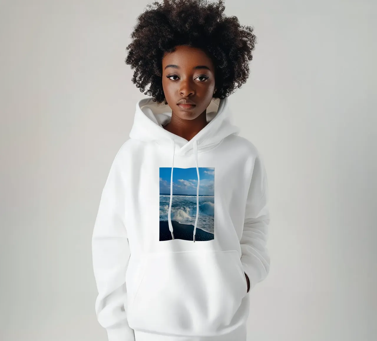 spiaggia felpa con cappuccio da Maraza