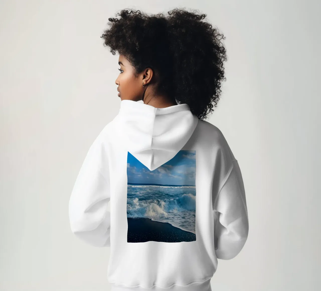 spiaggia felpa con cappuccio da Maraza