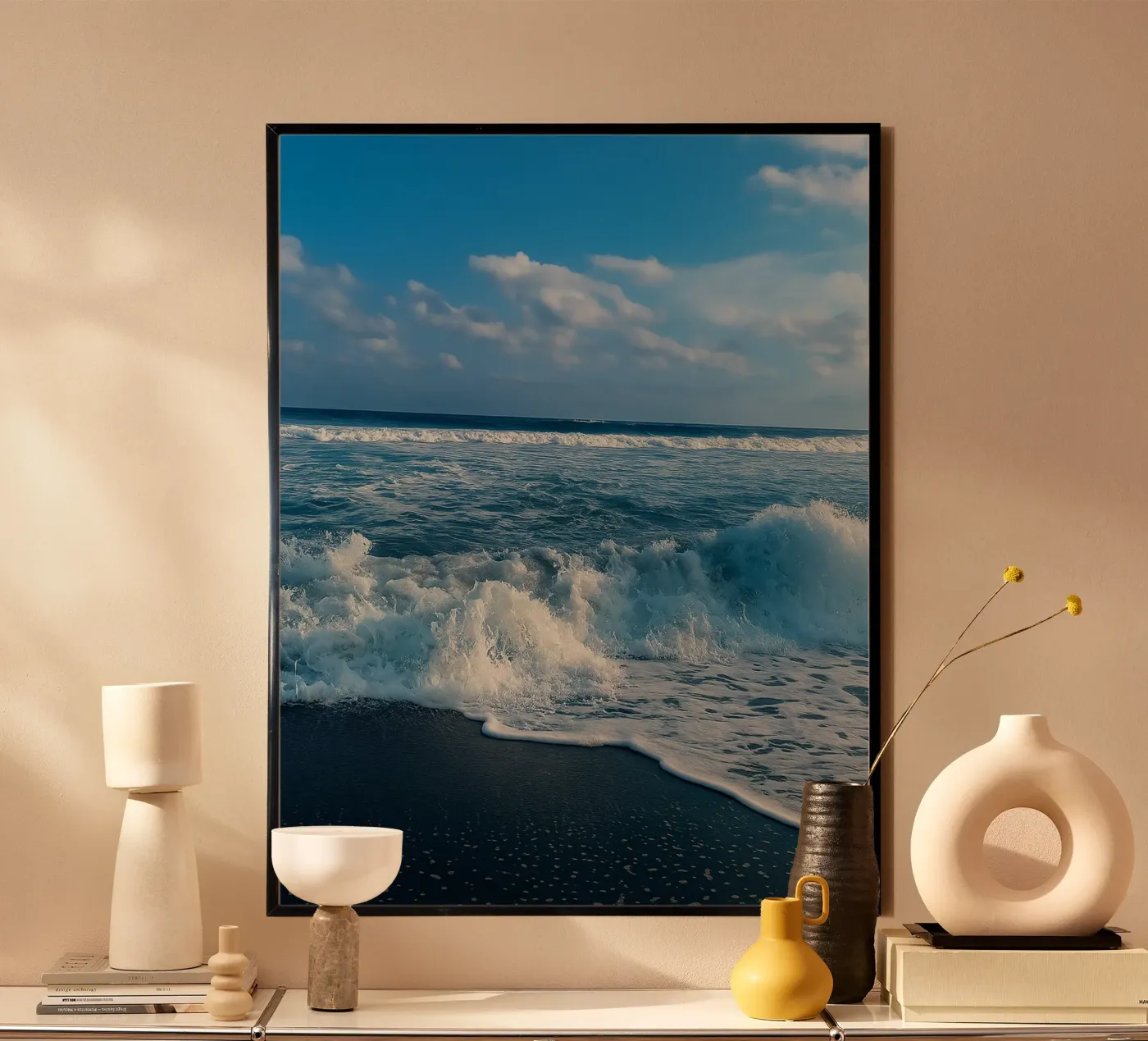 beach poster by Maraza