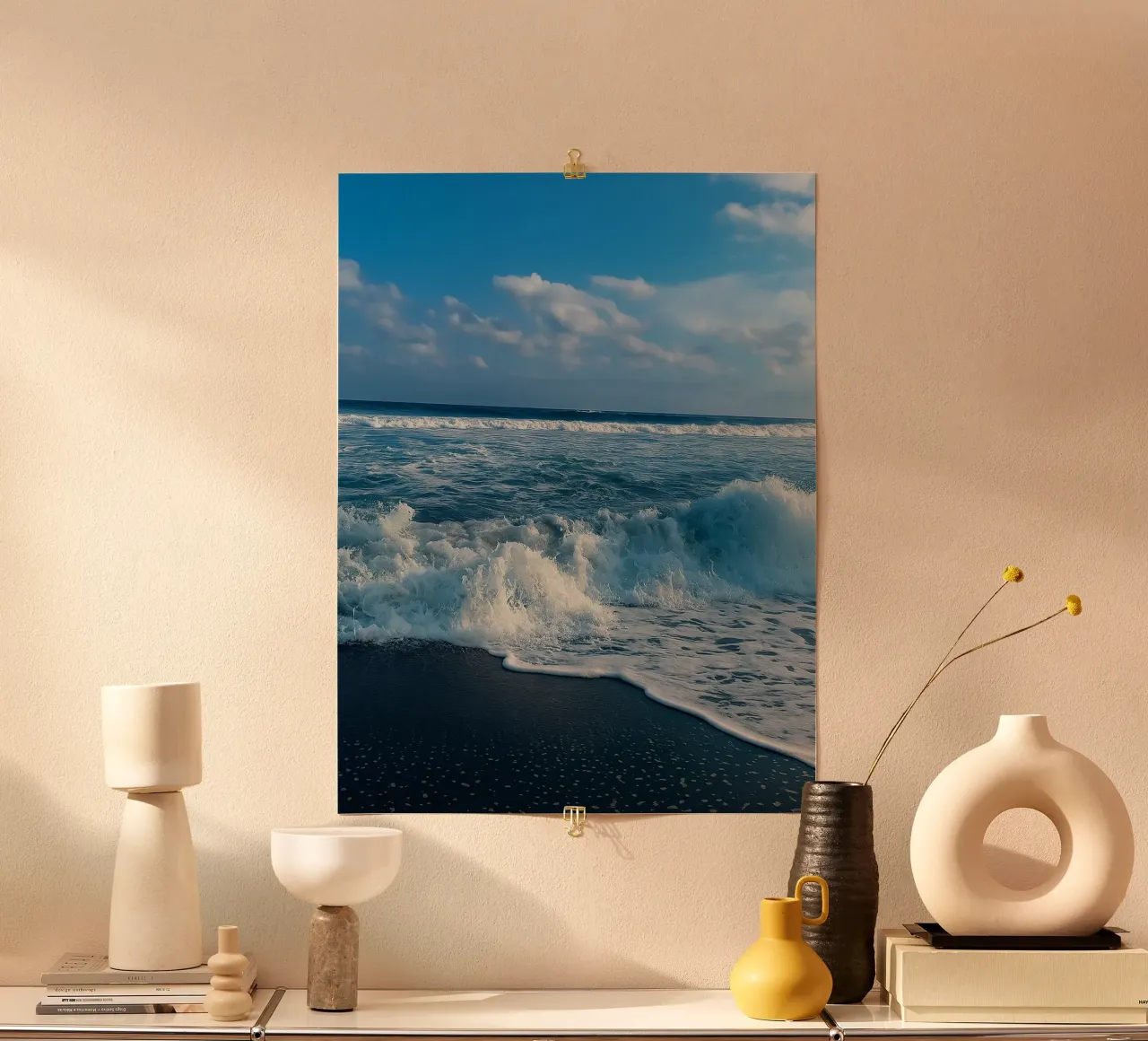 beach poster by Maraza