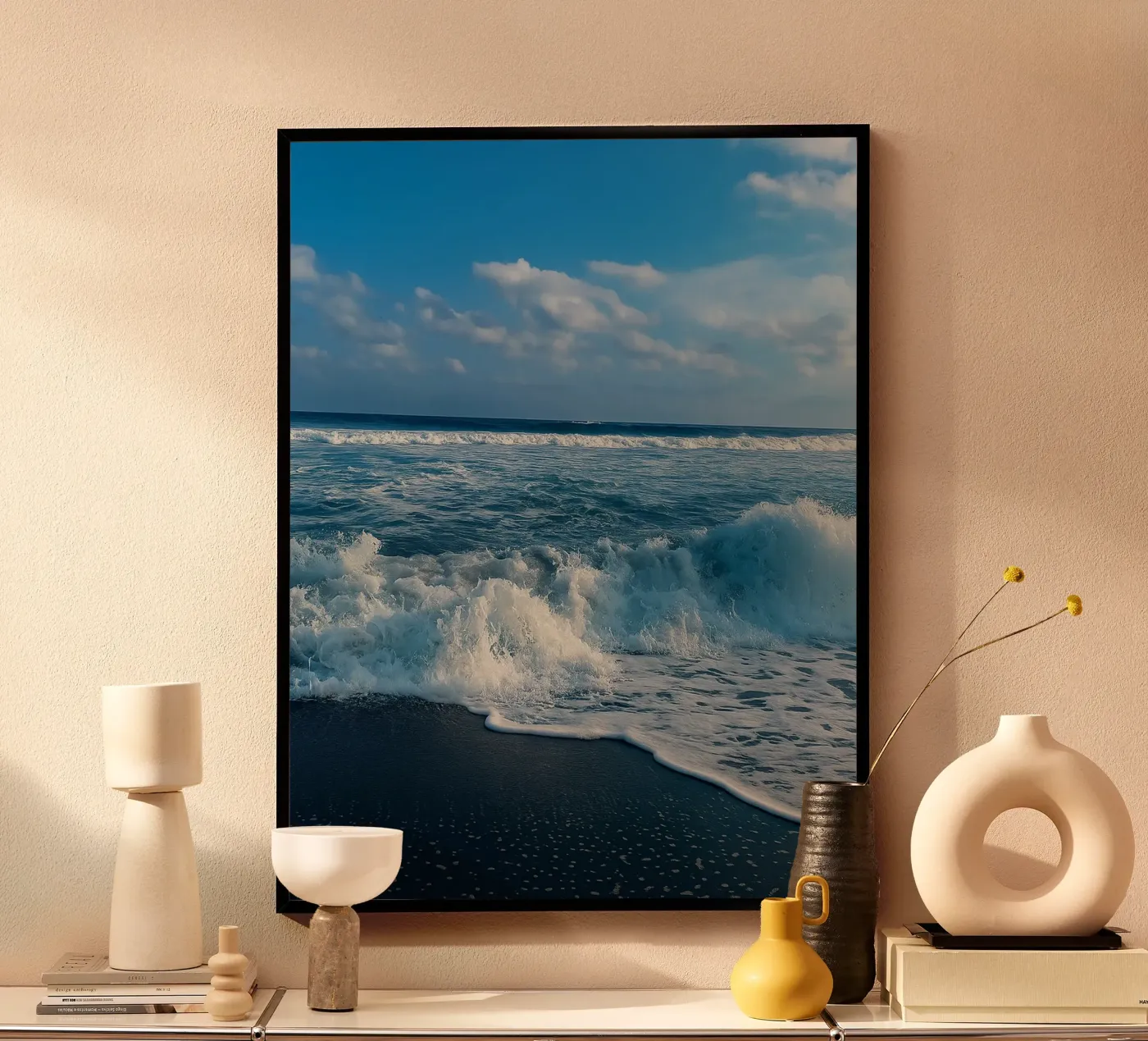 beach poster by Maraza