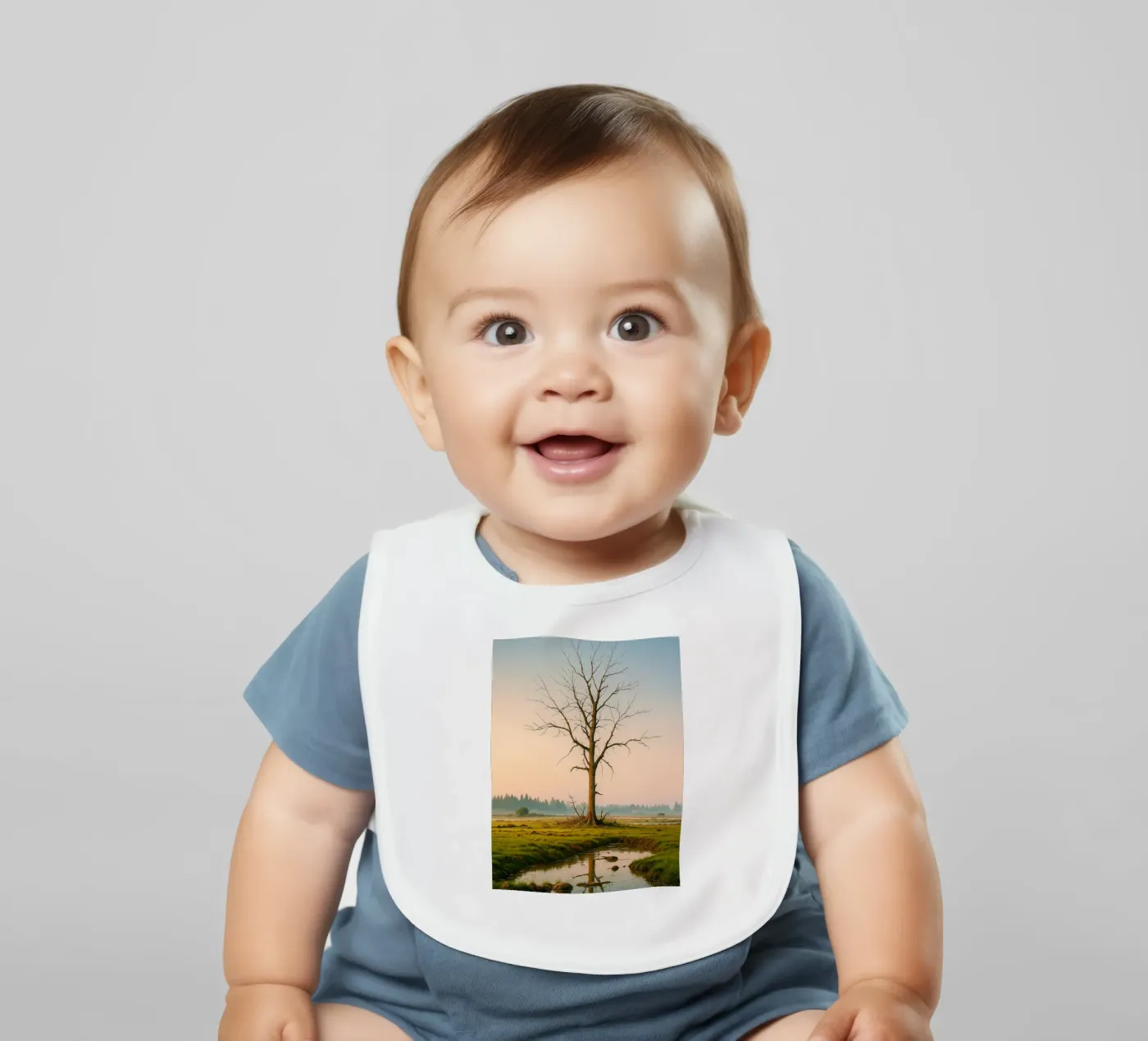 dry tree baby slabbetje van Maraza