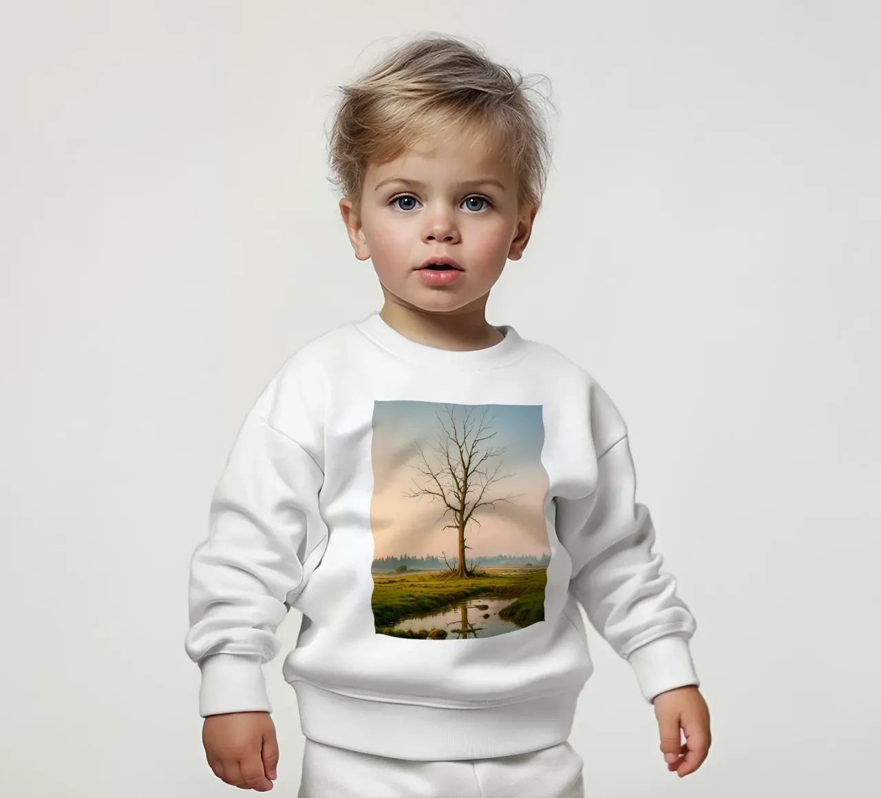 albero secco felpa neonato da Maraza