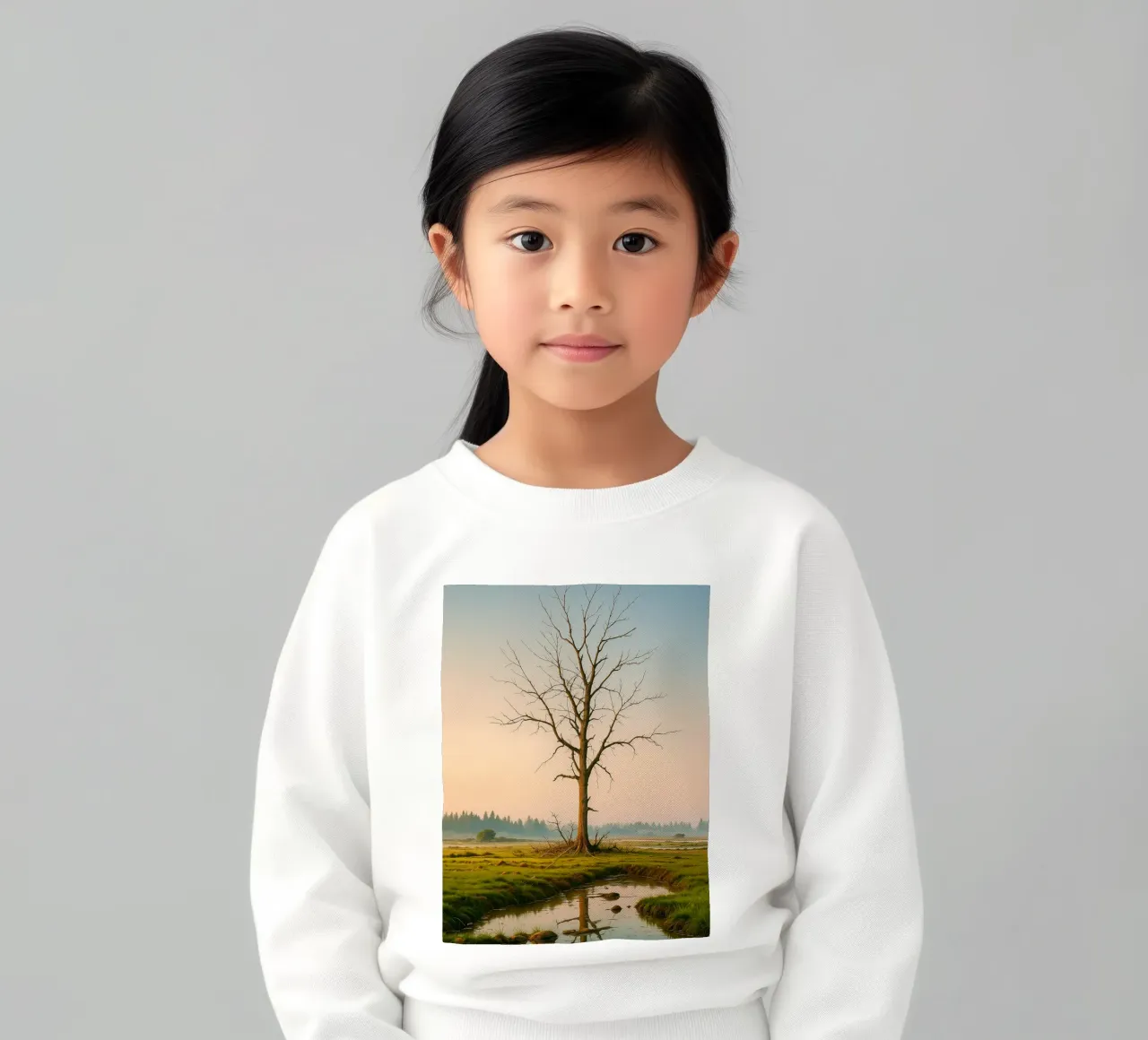 albero secco felpa bambino da Maraza