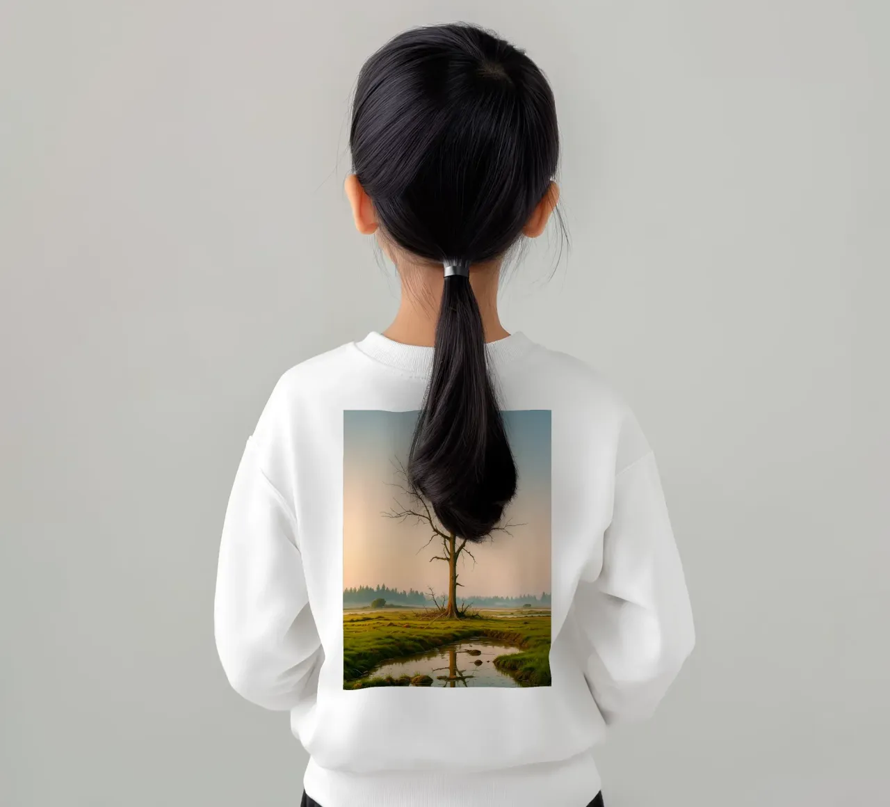 albero secco felpa bambino da Maraza