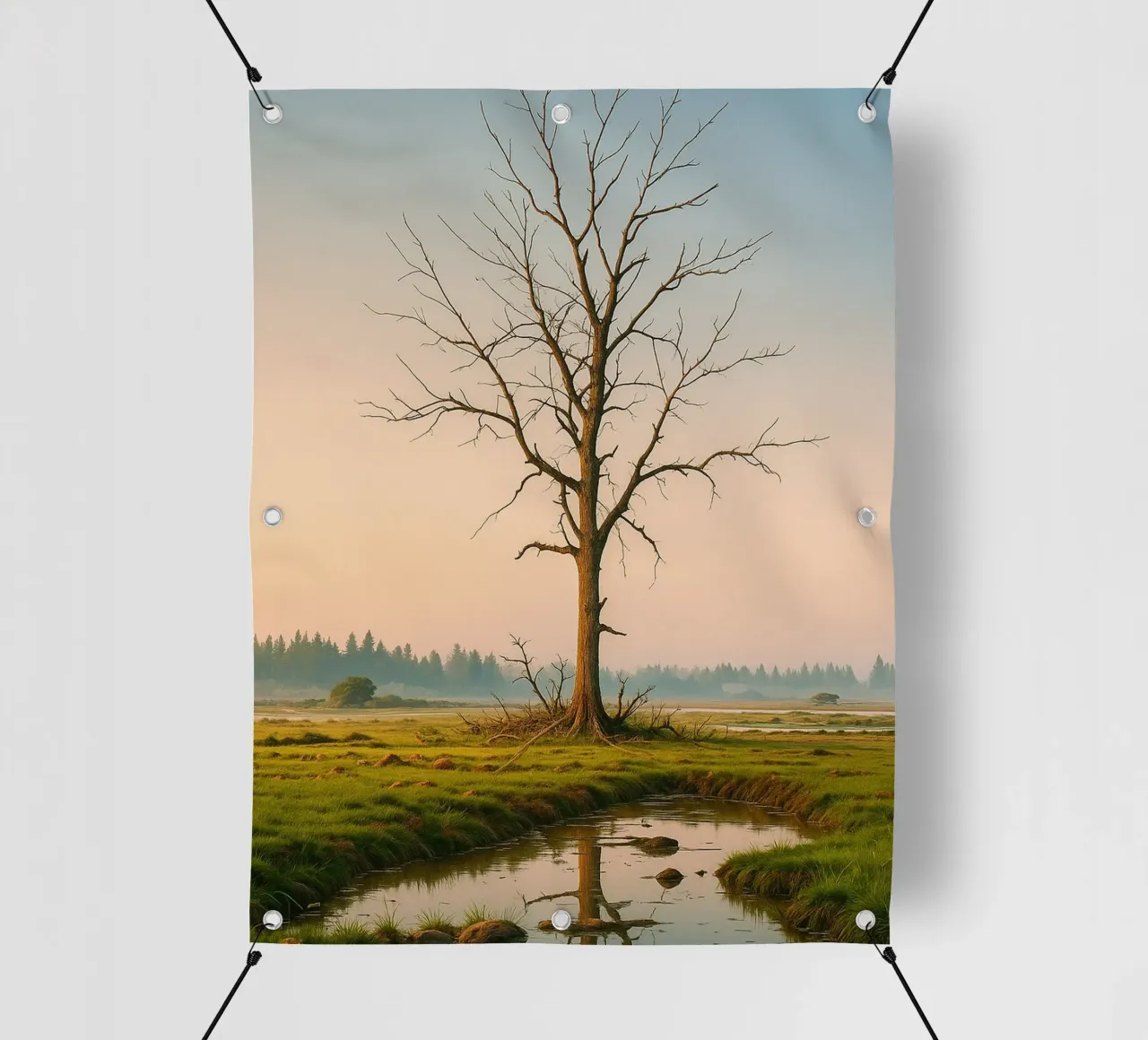 albero secco telo in pvc da Maraza