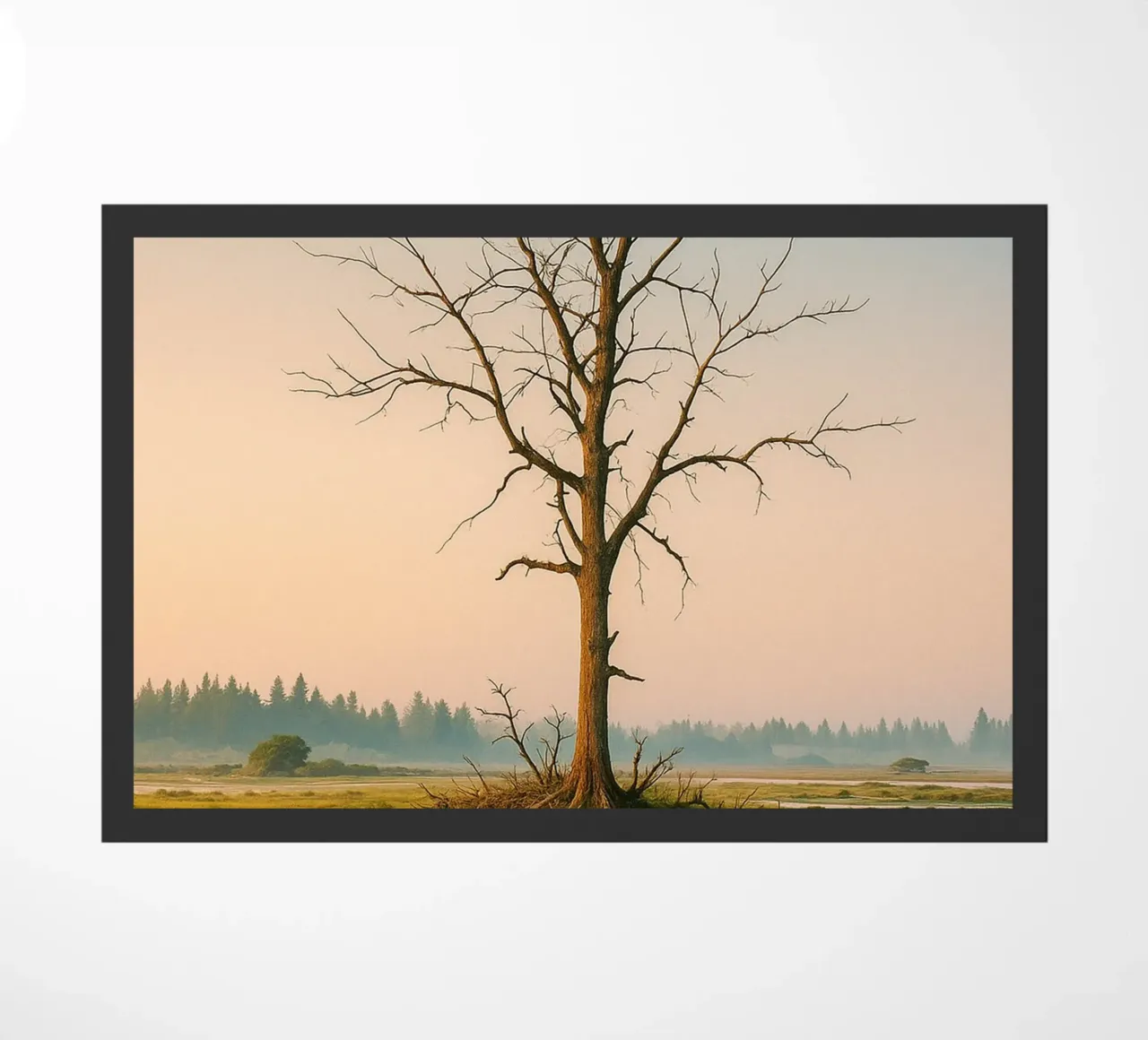 dry tree doormat by Maraza