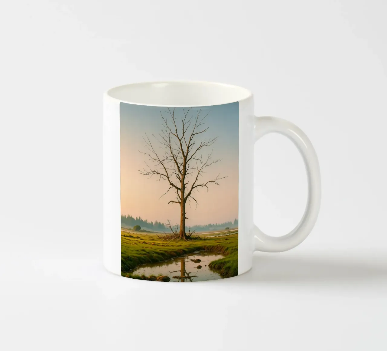 albero secco tazza in ceramica da Maraza