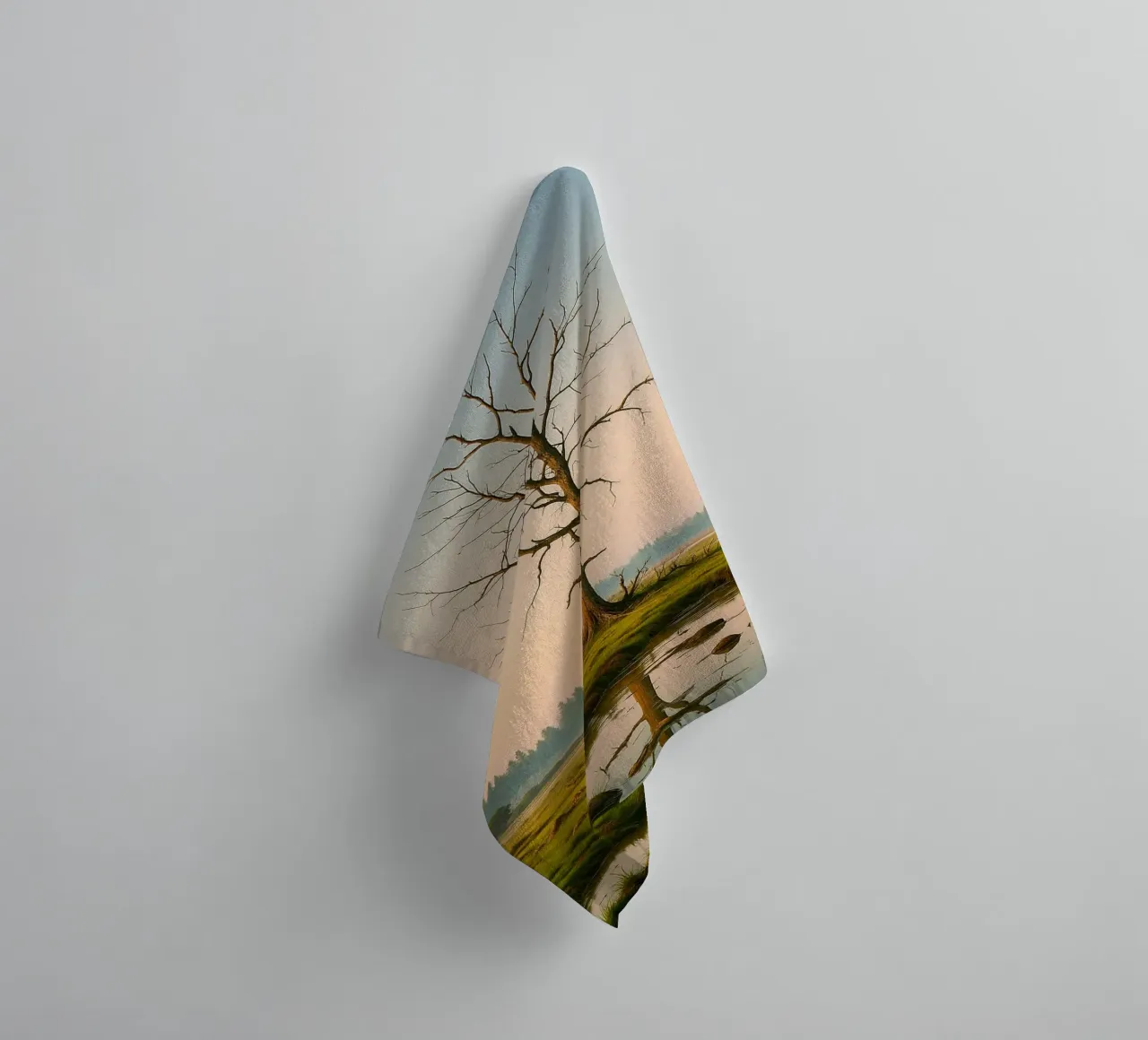 dry tree towel by Maraza