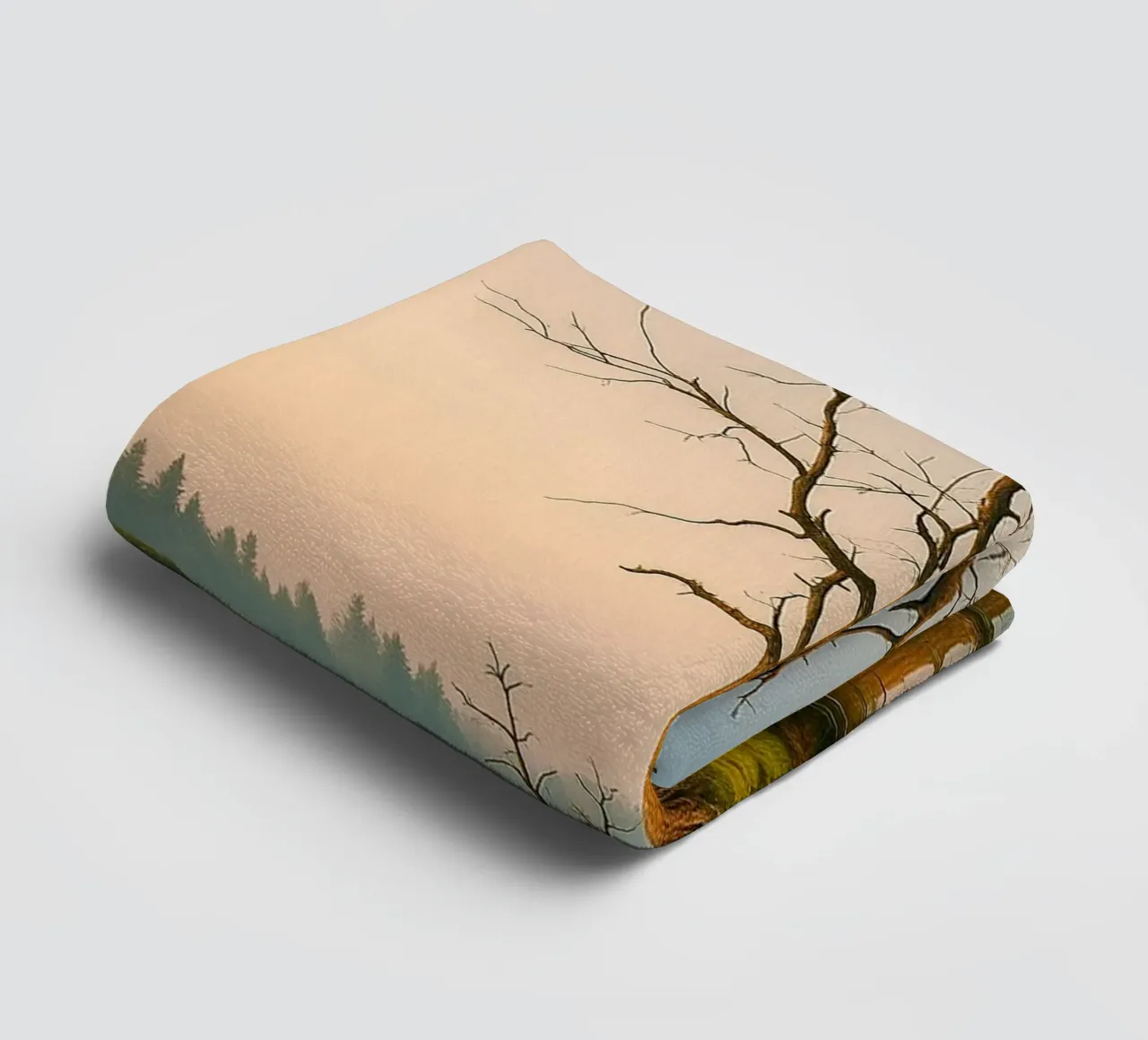 dry tree towel by Maraza