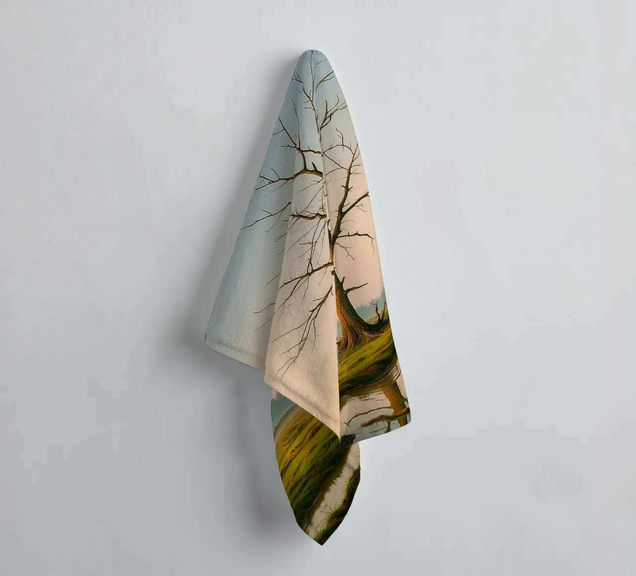 dry tree towel by Maraza