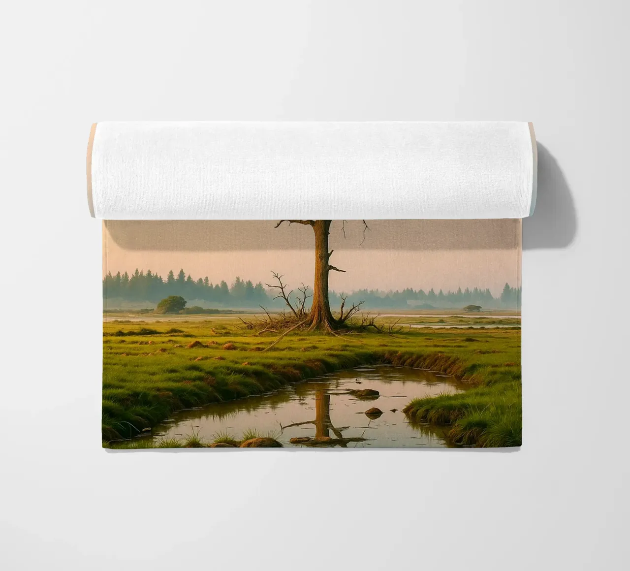 albero secco telo mare da Maraza