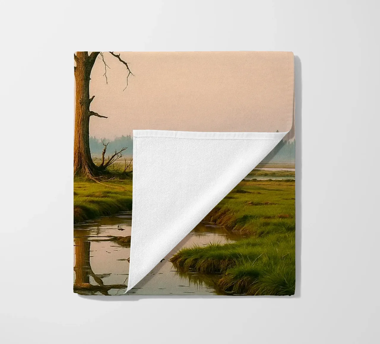 albero secco telo mare da Maraza