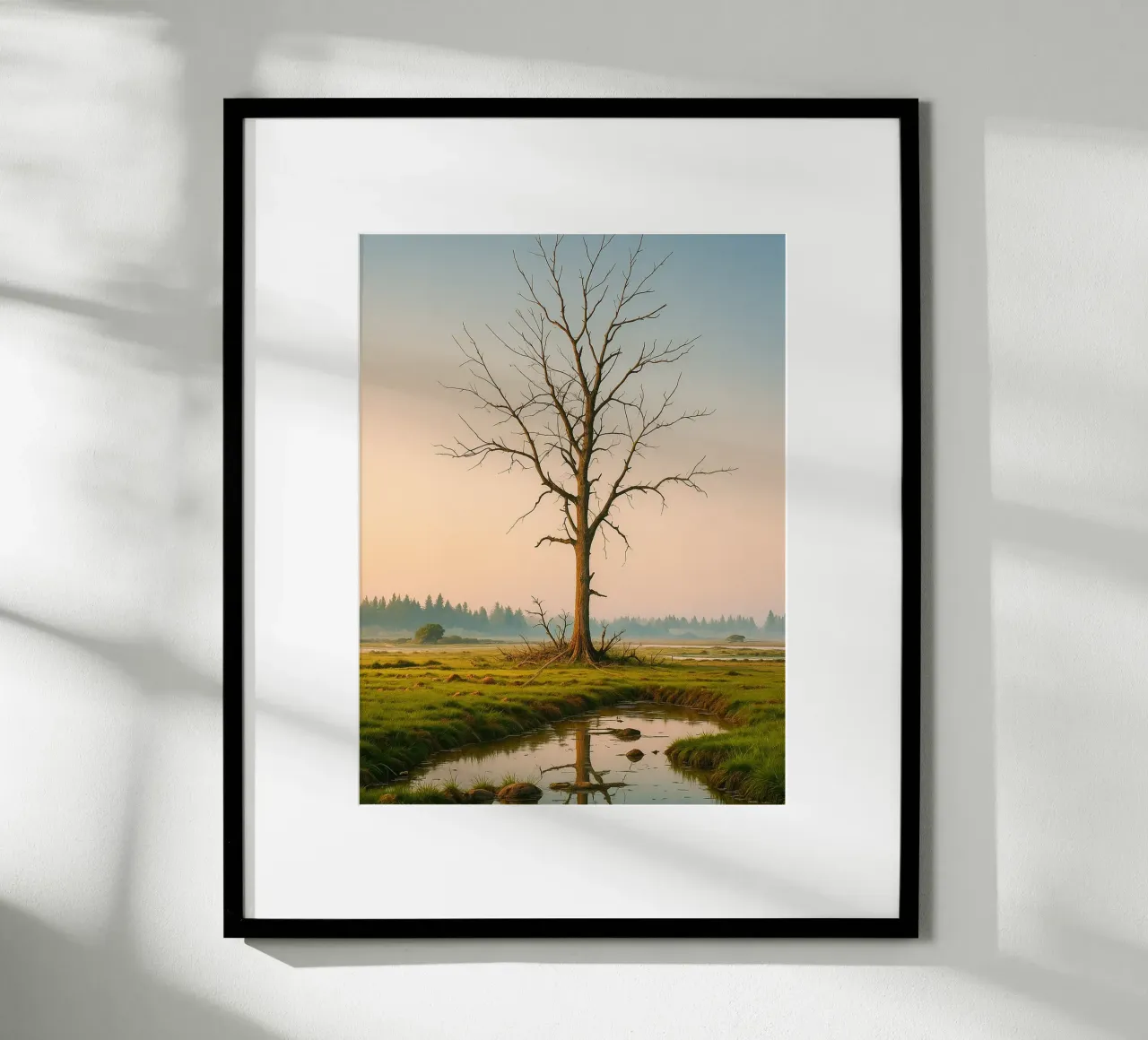 dry tree poster da Maraza