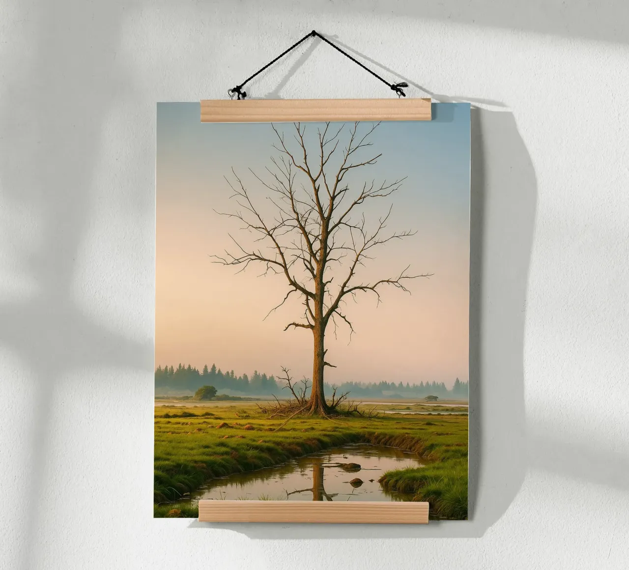 dry tree poster da Maraza