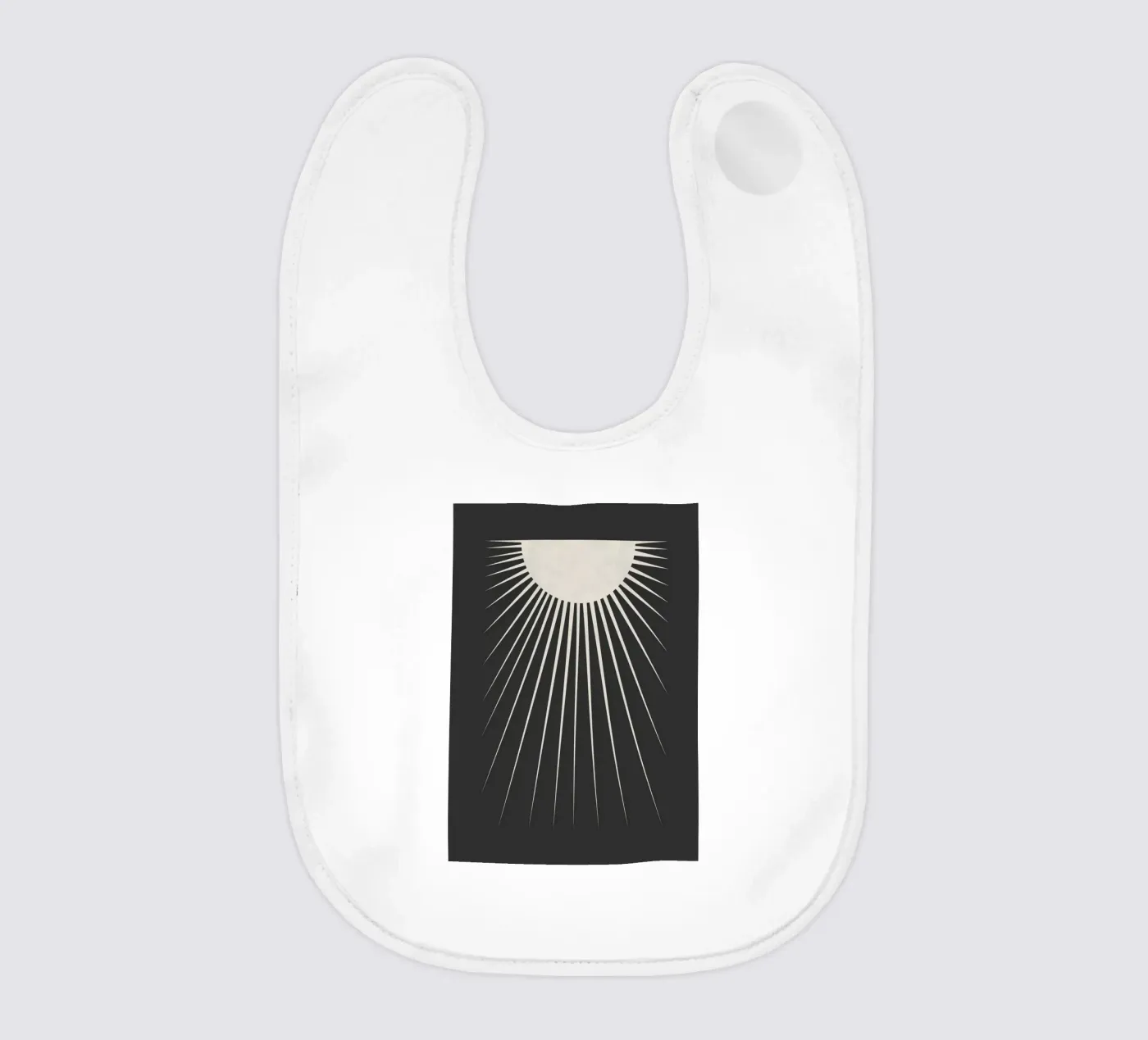 Minimale maan baby slabbetje van Orara Studio