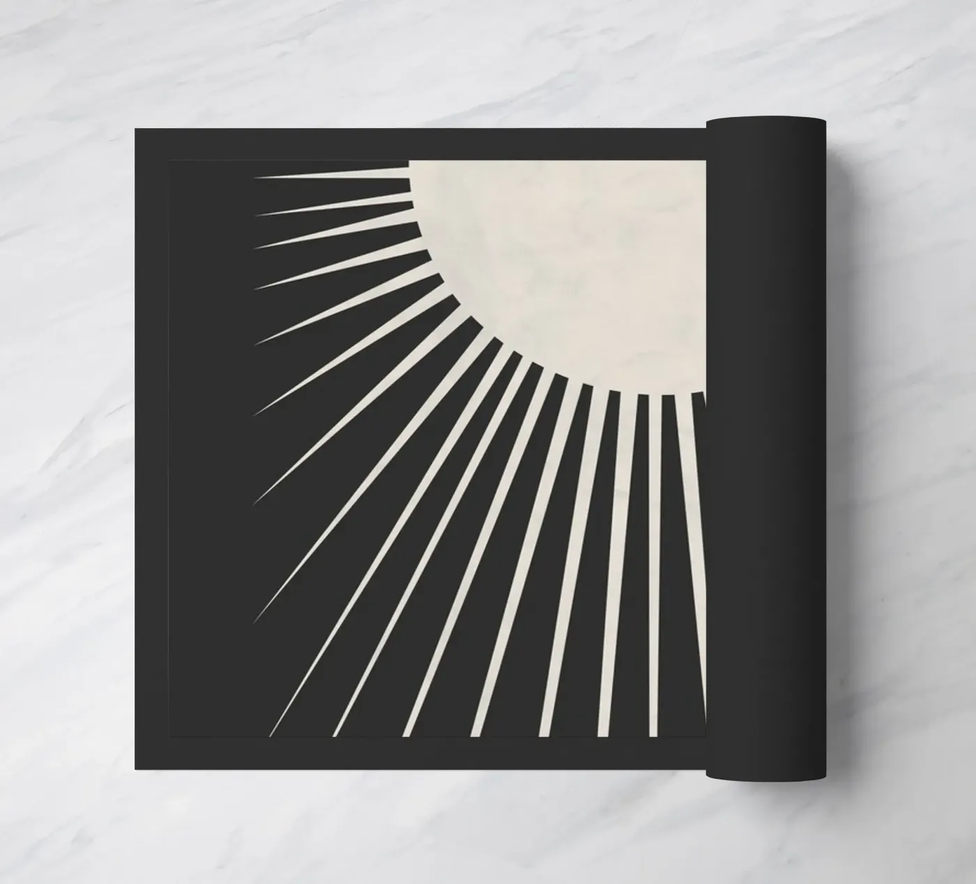 Minimal Moon doormat by Orara Studio