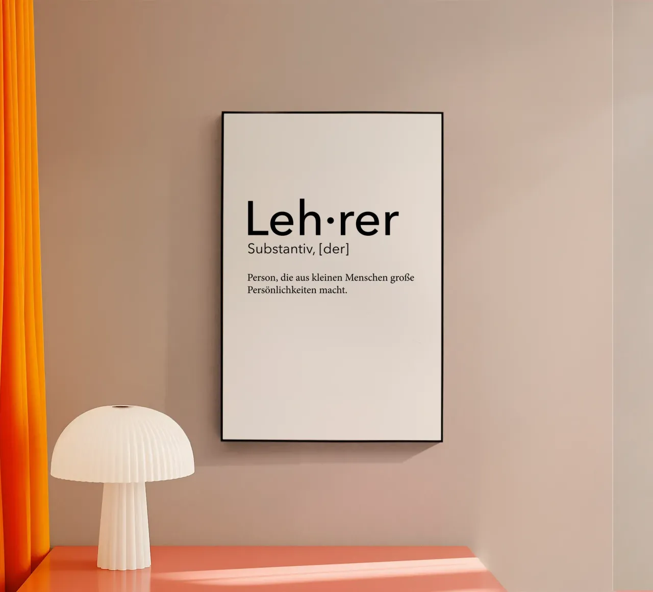 Lehrer - Definition plexiglass da artbox44