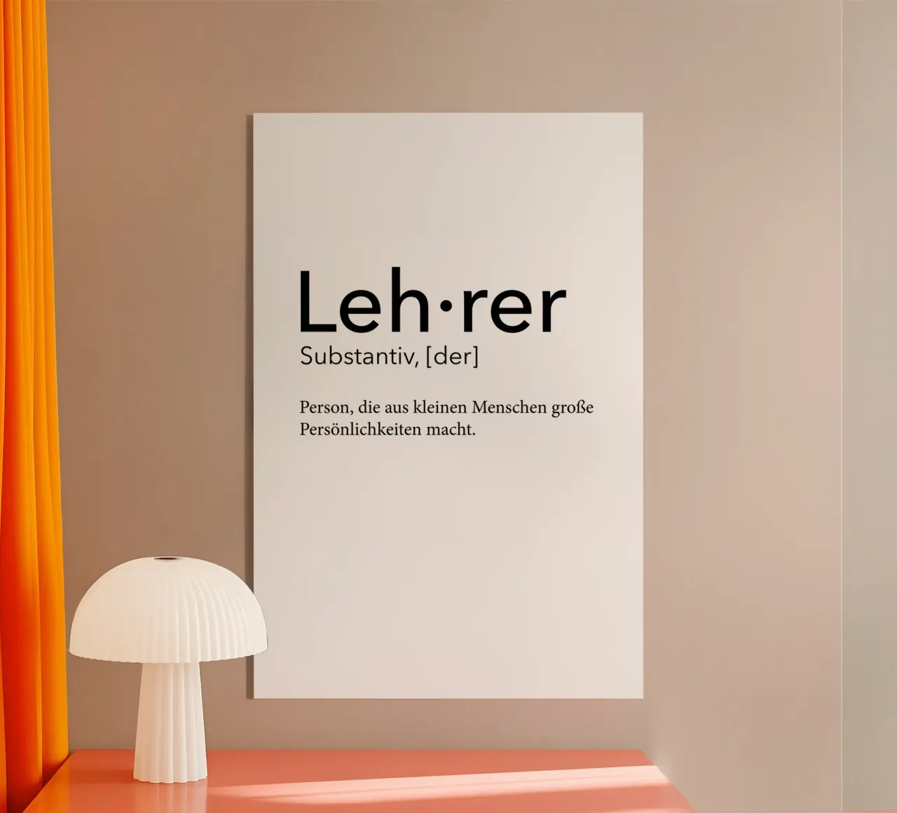 Lehrer - Definition plexiglass da artbox44