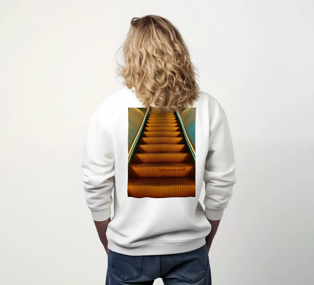 vecchia scala mobile felpa da Maraza