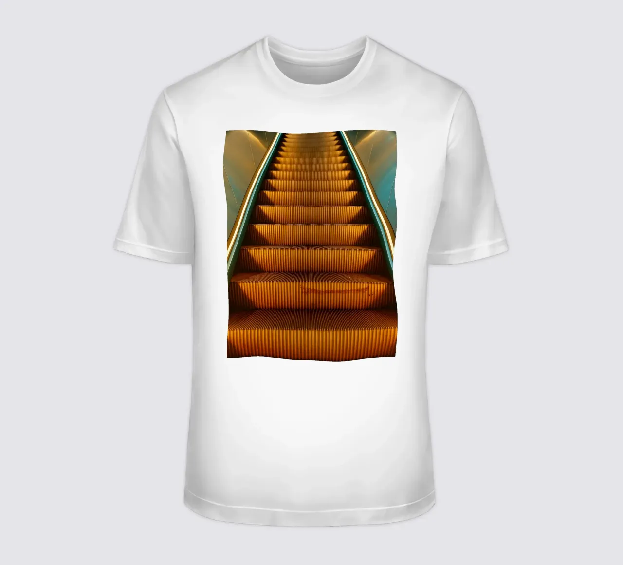 vecchia scala mobile t-shirt da Maraza