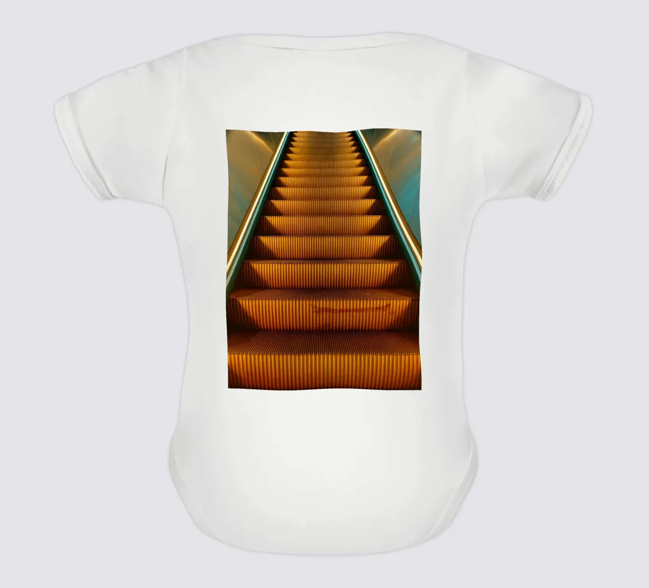 vecchia scala mobile body neonato maniche corte da Maraza