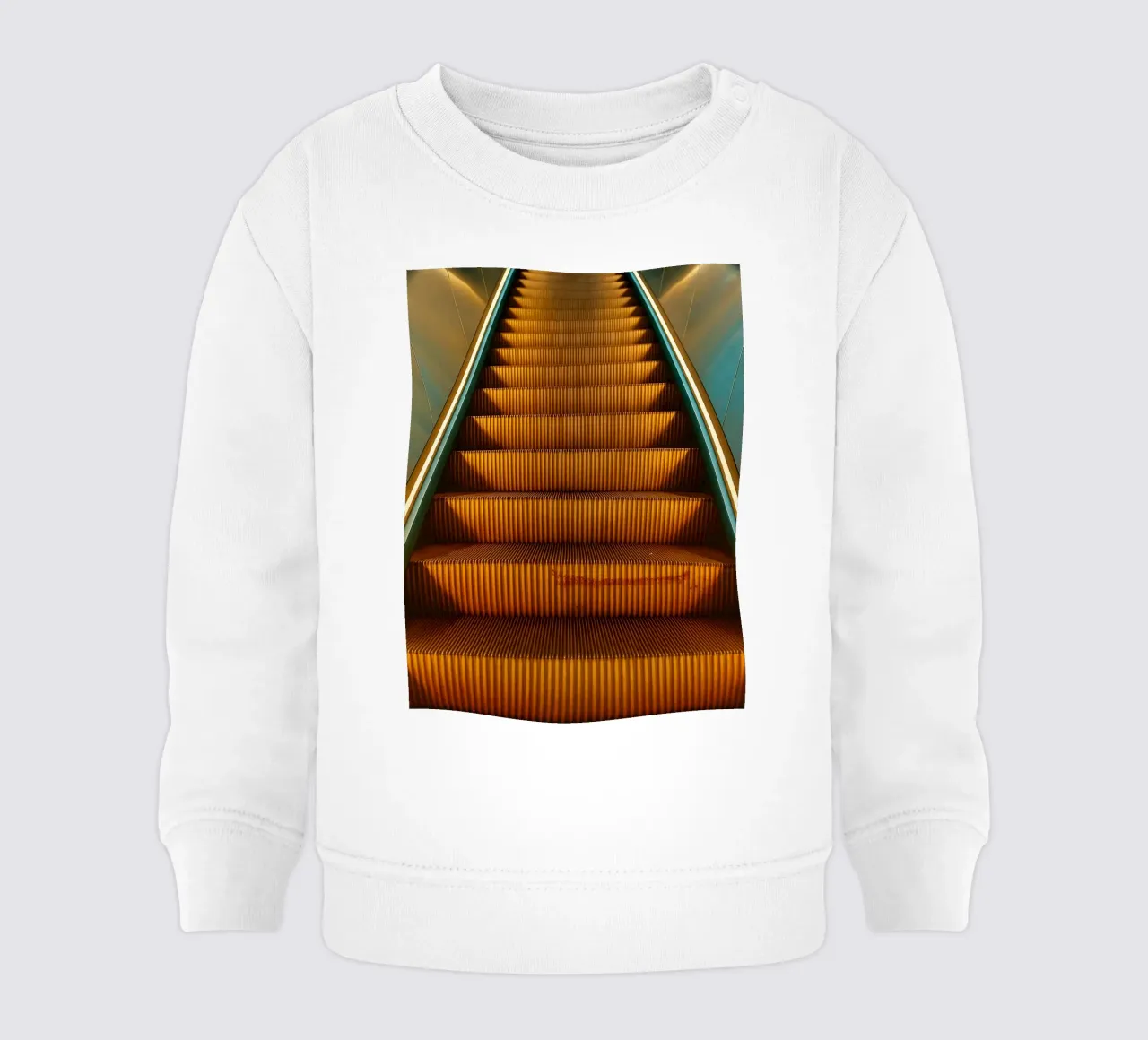 vecchia scala mobile felpa neonato da Maraza