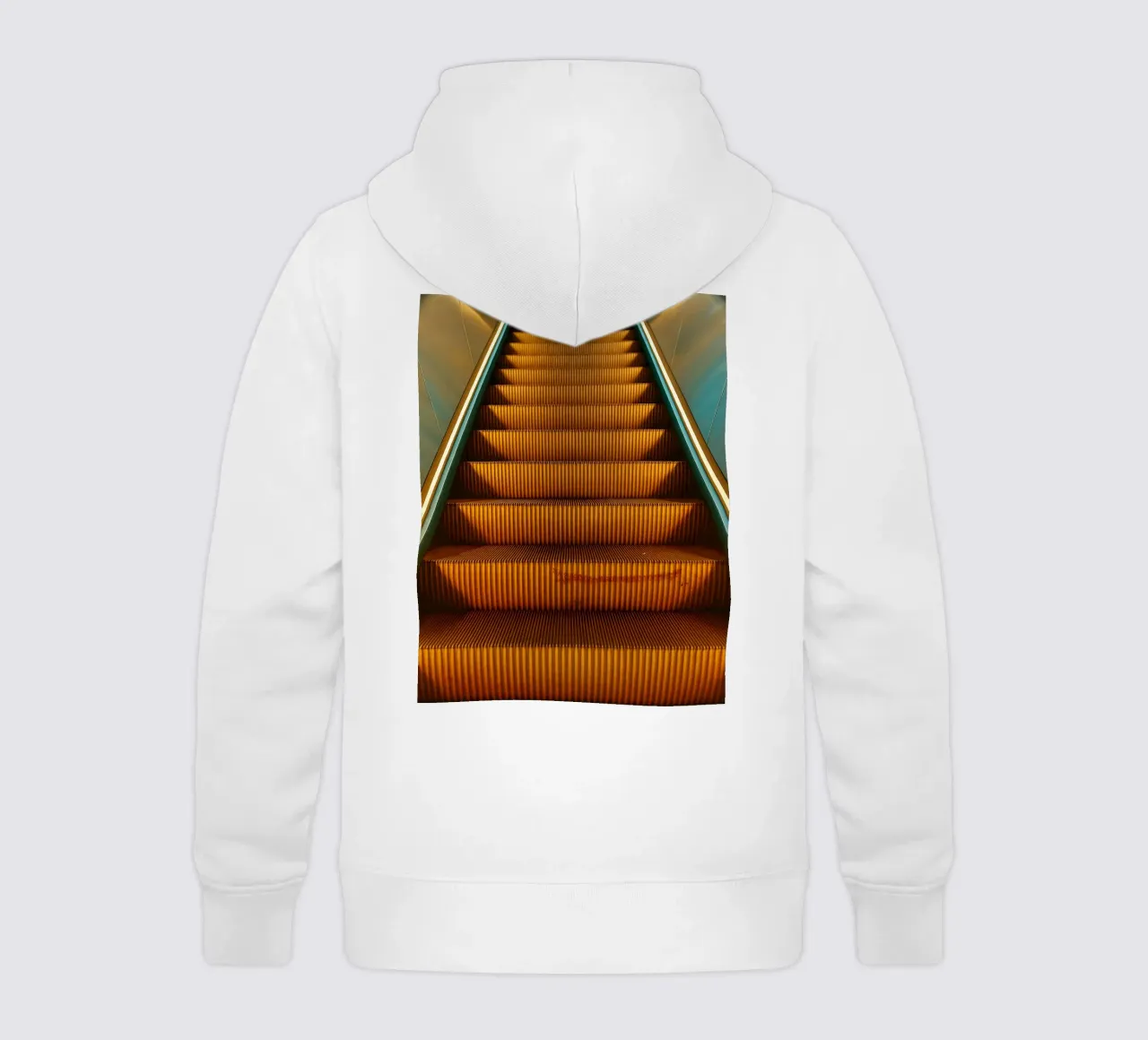 vecchia scala mobile felpa bambino con cappuccio da Maraza