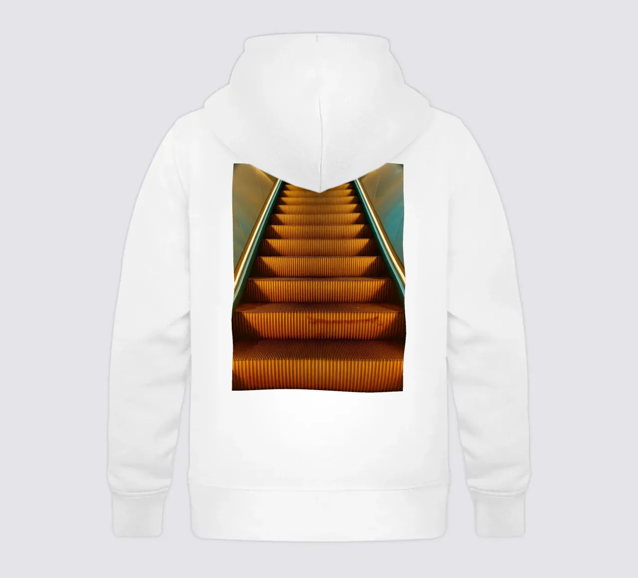 vecchia scala mobile felpa bambino con cappuccio da Maraza