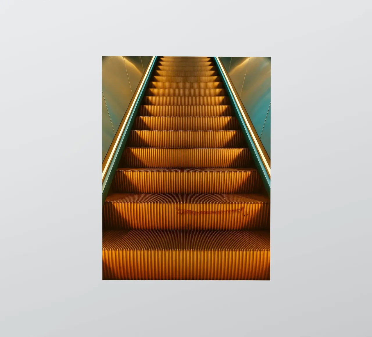 vecchia scala mobile adesivo da Maraza