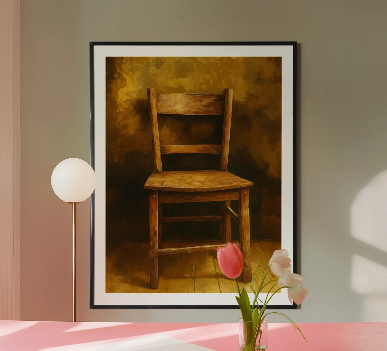 old chair poster da Maraza