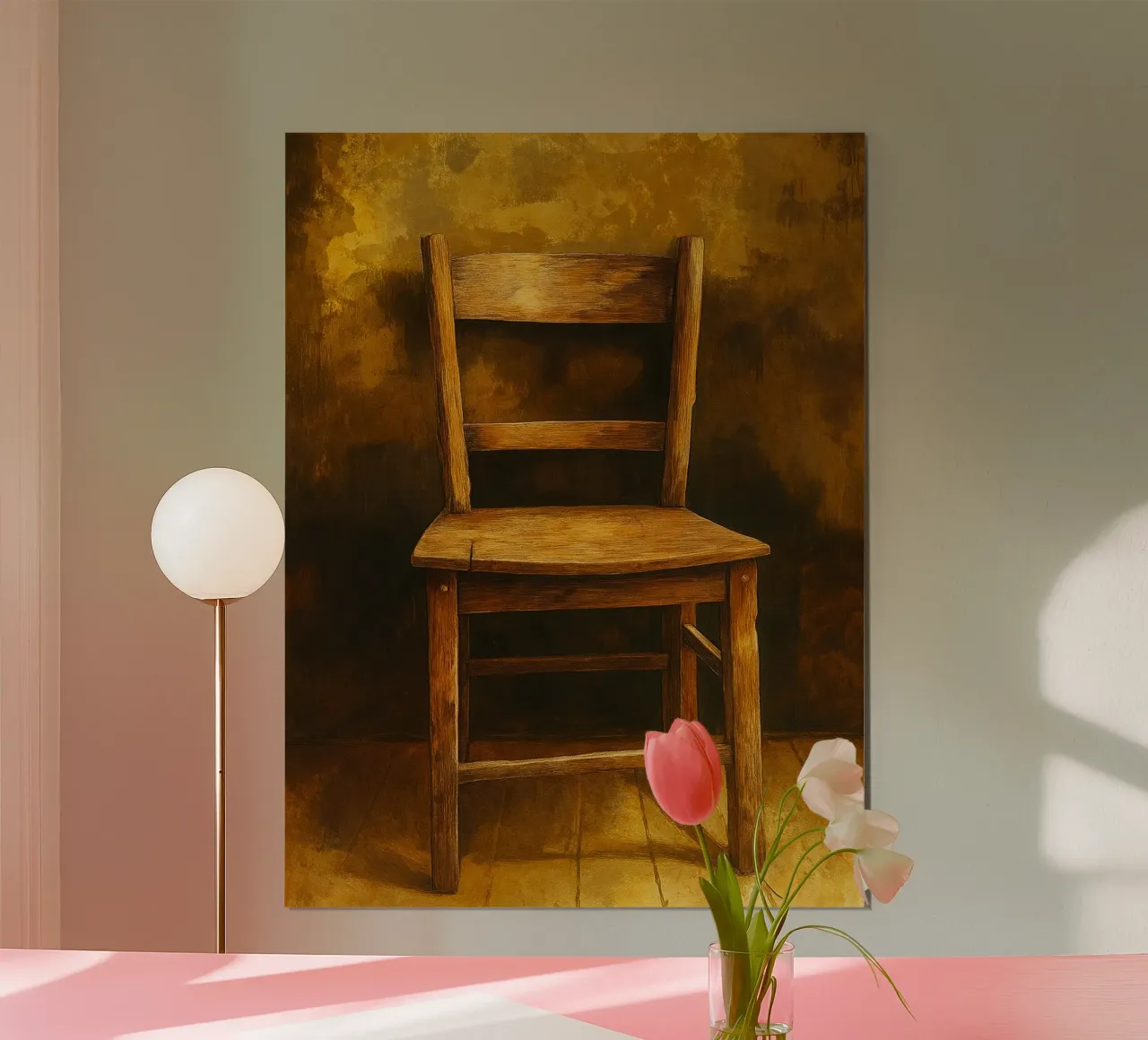 old chair poster da Maraza