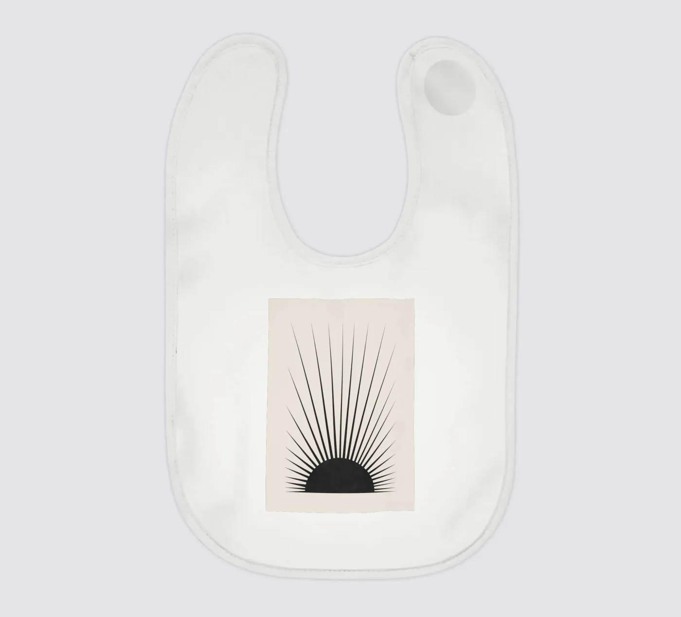 Minimale Sonne Babylätzchen von Orara Studio