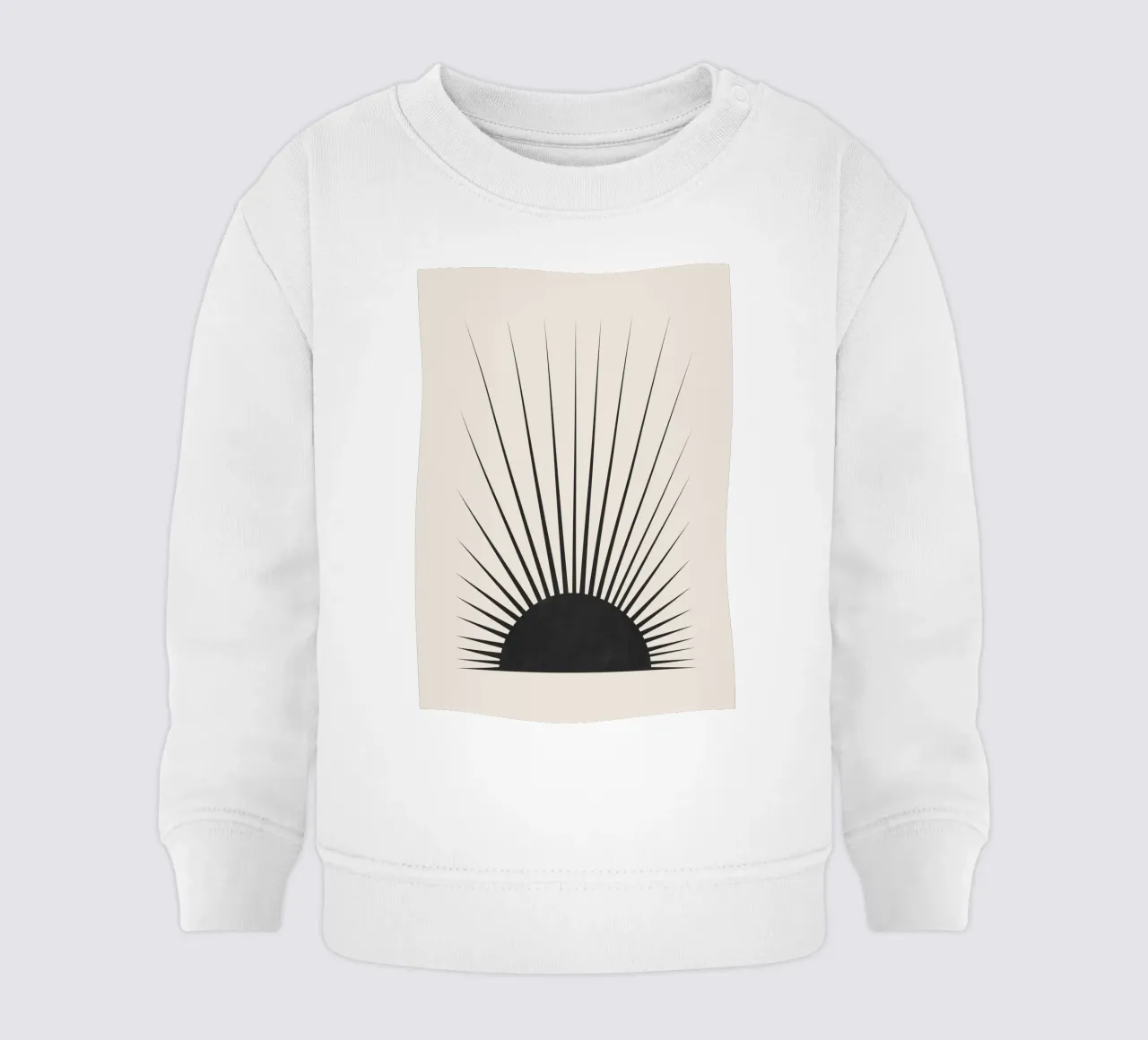 Sole minimo felpa neonato da Orara Studio