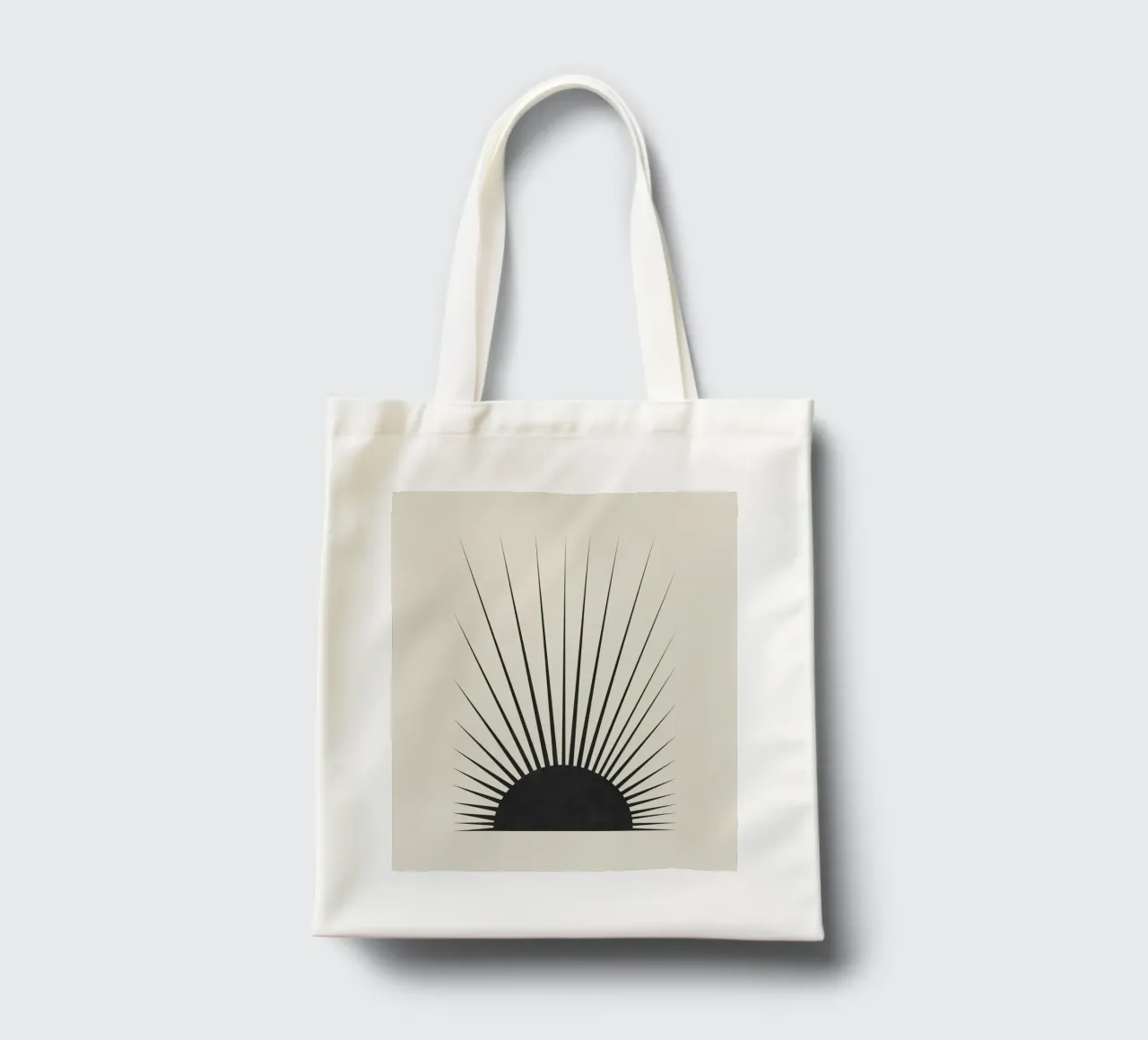 Sole minimo borsa in juta da Orara Studio
